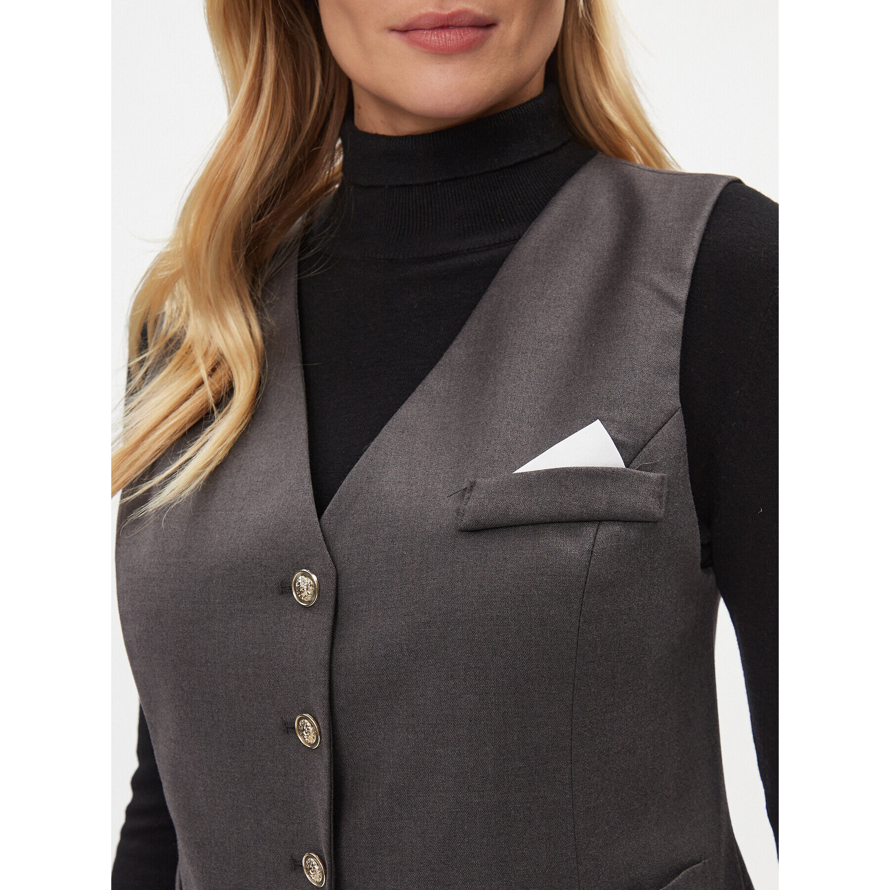 Maryley Елек 23IB140/52GR Сив Slim Fit - Pepit.bg