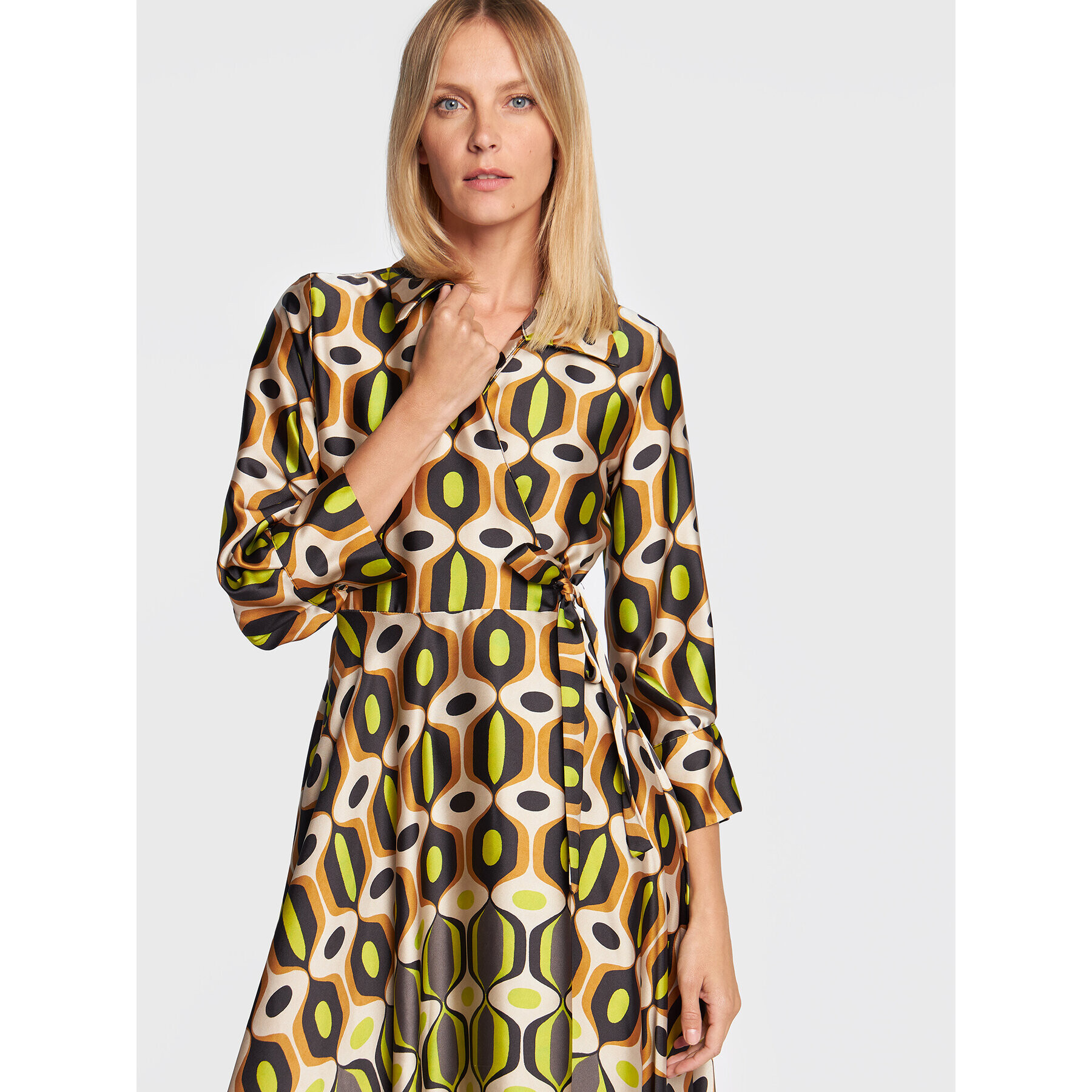 Maryley Ежедневна рокля 22IB330/17BE Бежов Regular Fit - Pepit.bg