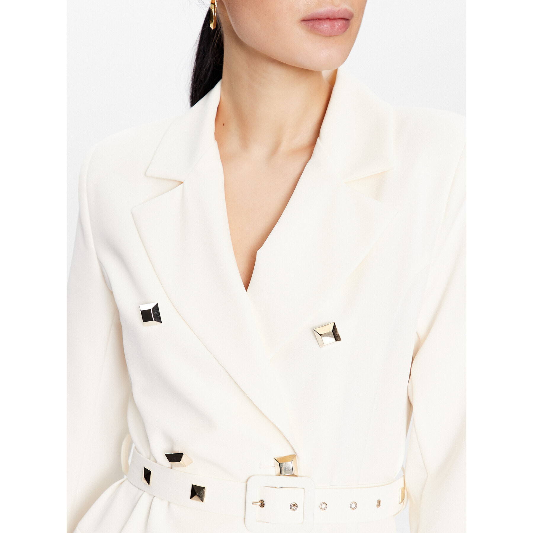 Maryley Коктейлна рокля 23EB372/M14 Бежов Regular Fit - Pepit.bg