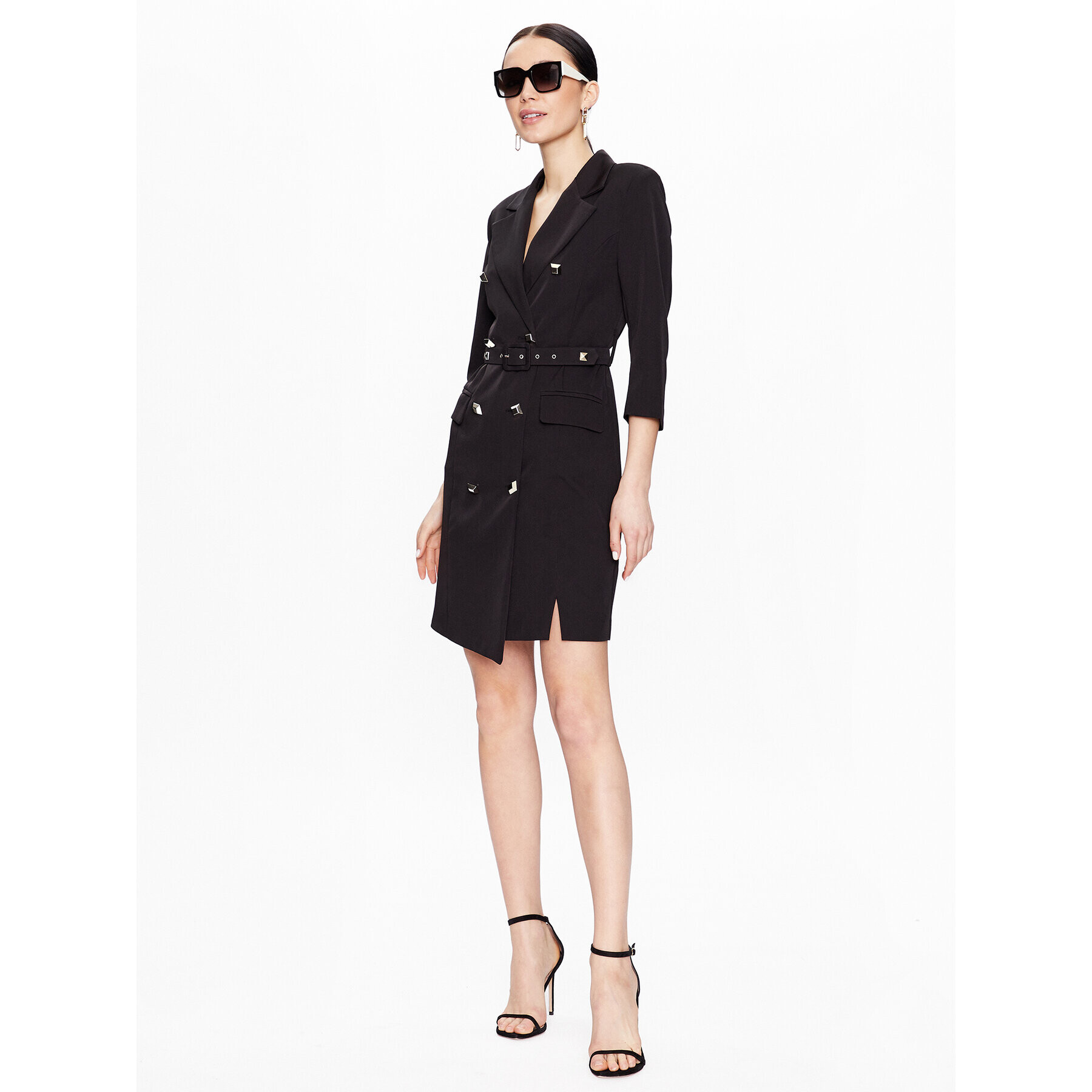 Maryley Коктейлна рокля 23EB372/M14 Черен Regular Fit - Pepit.bg