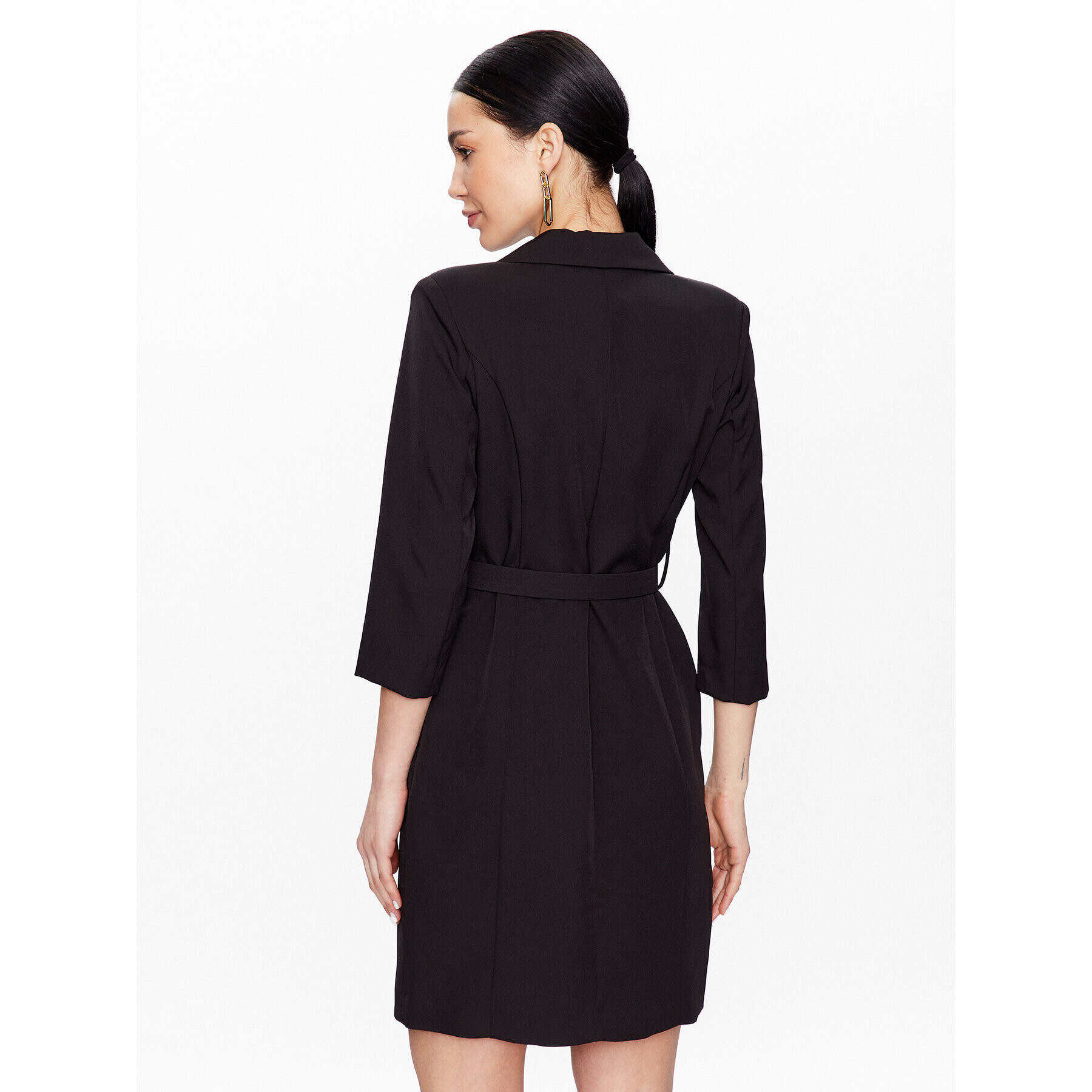 Maryley Коктейлна рокля 23EB372/M14 Черен Regular Fit - Pepit.bg