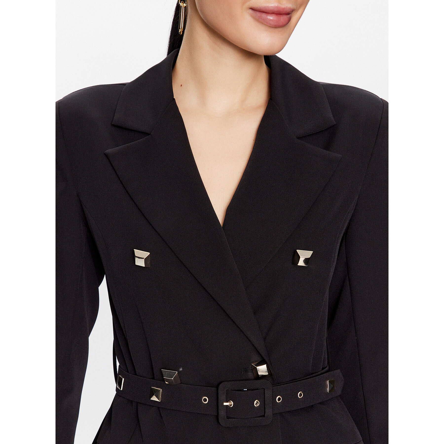 Maryley Коктейлна рокля 23EB372/M14 Черен Regular Fit - Pepit.bg