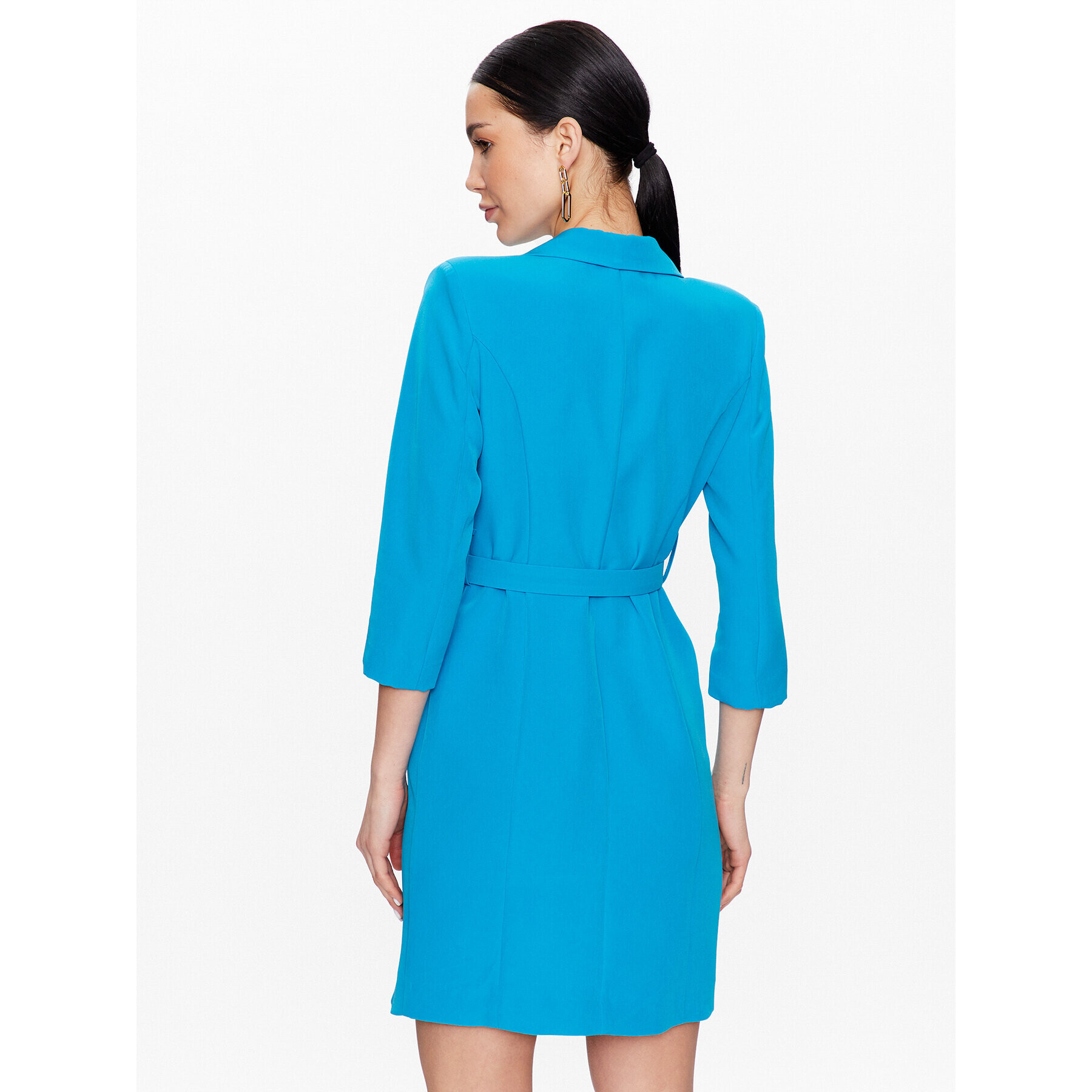 Maryley Коктейлна рокля 23EB372/M14 Син Regular Fit - Pepit.bg