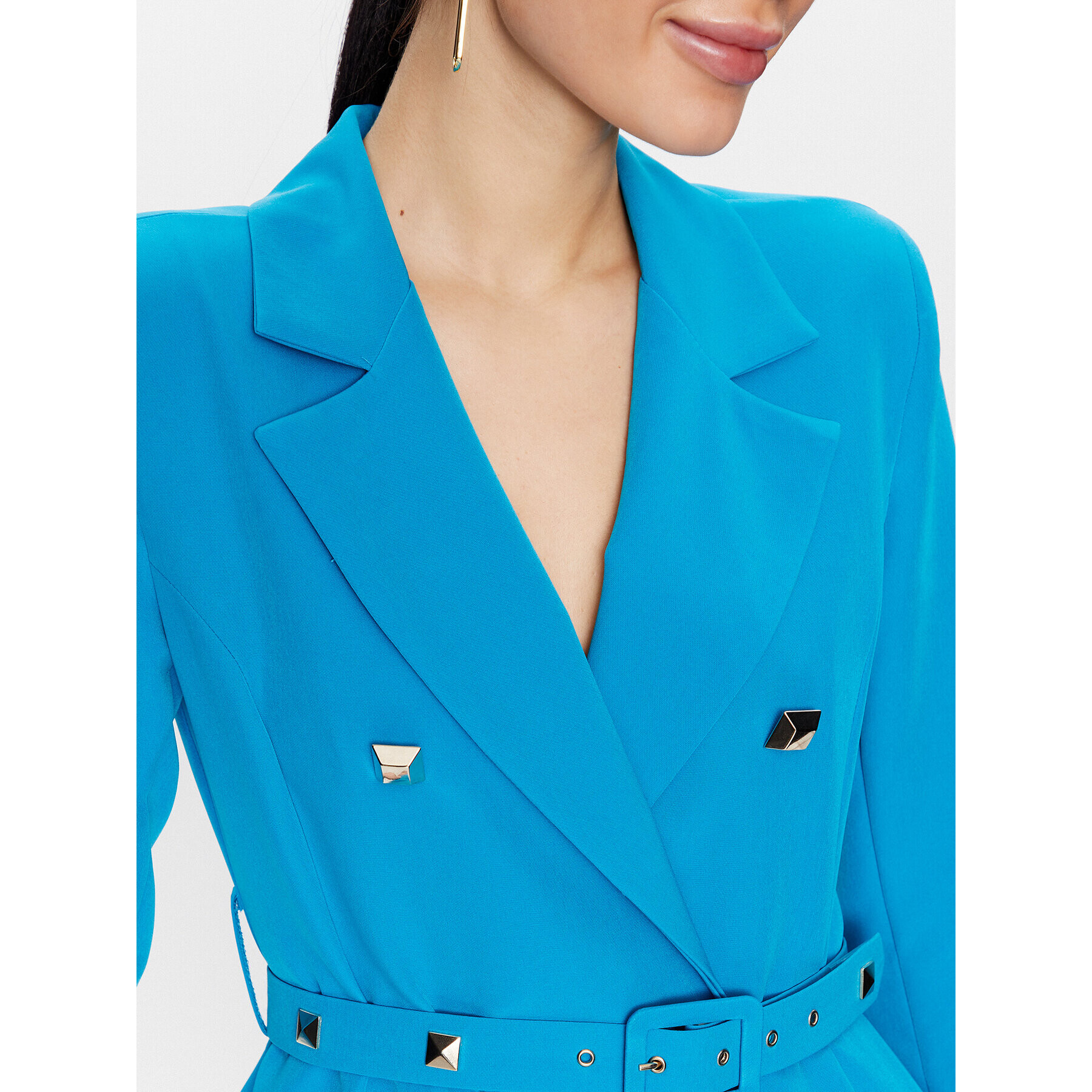 Maryley Коктейлна рокля 23EB372/M14 Син Regular Fit - Pepit.bg