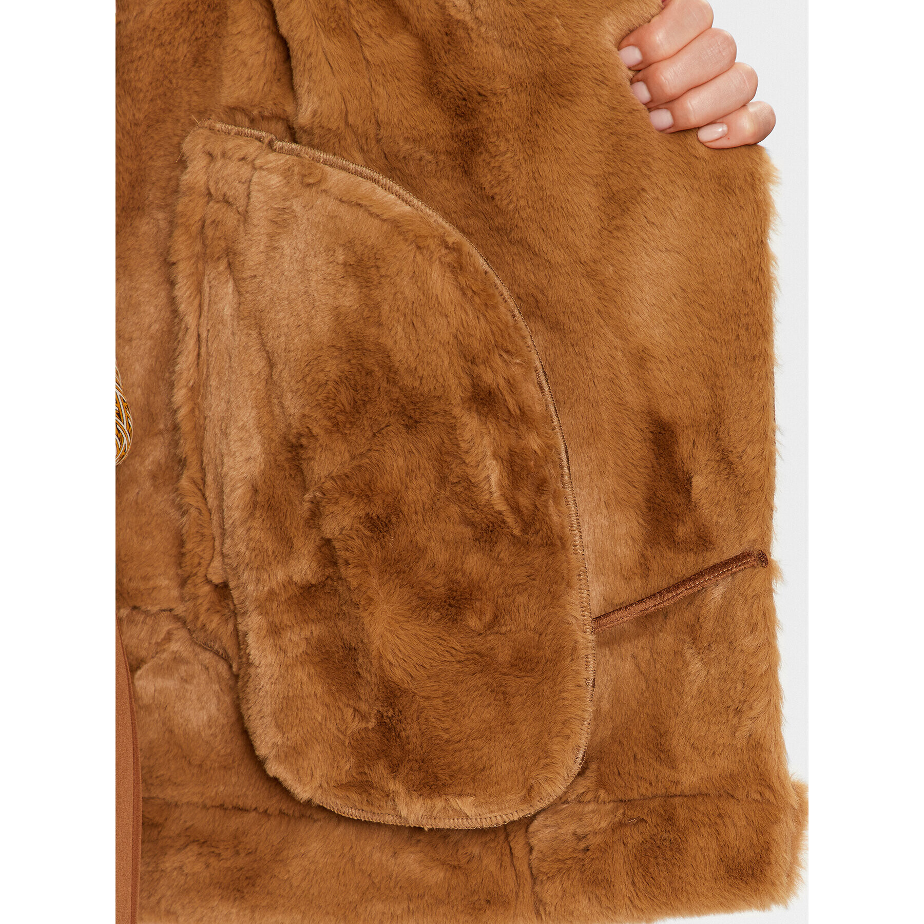 Maryley Кожух 23IB808/7ZCU Кафяв Regular Fit - Pepit.bg