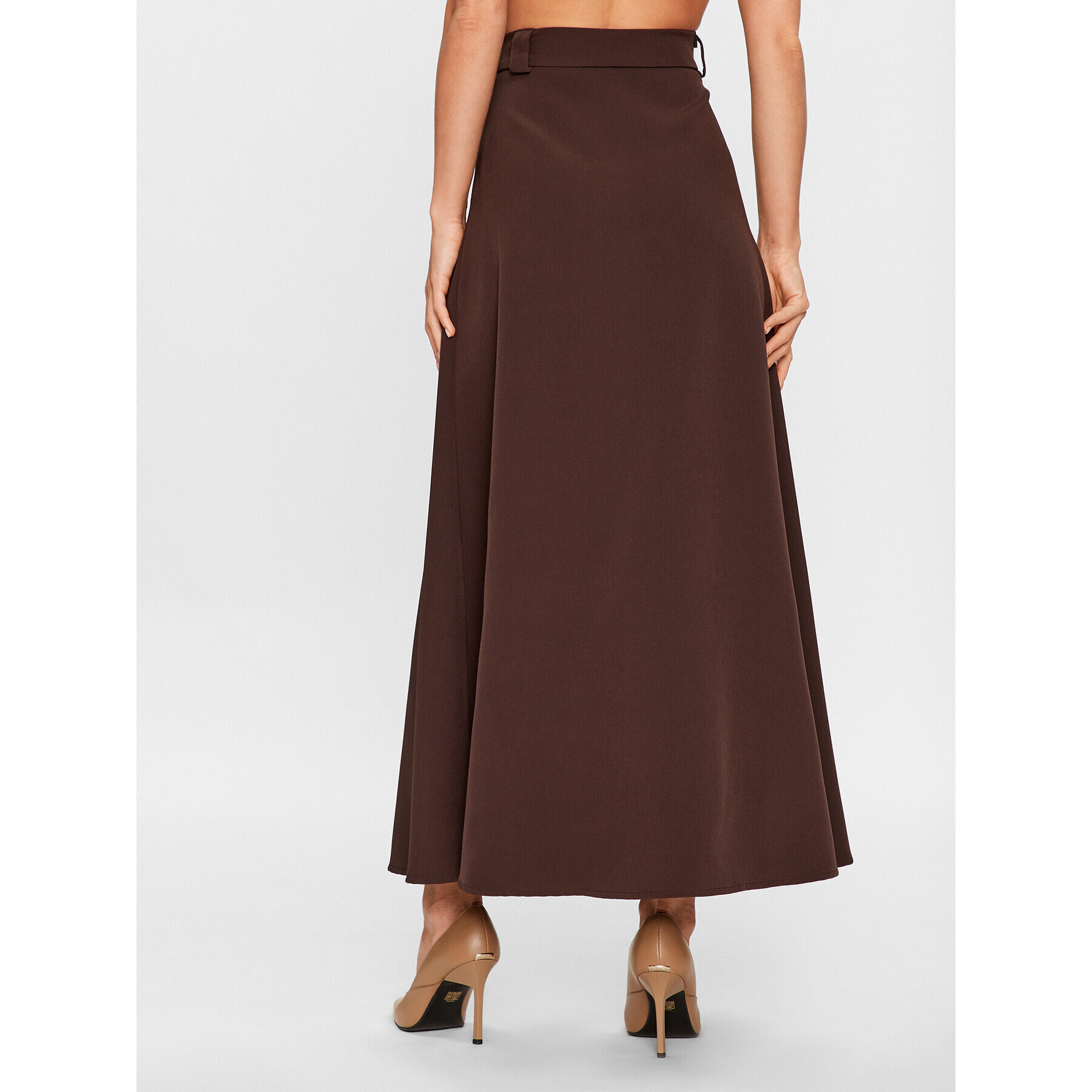 Maryley Макси пола 23IB702/41CO Кафяв Regular Fit - Pepit.bg