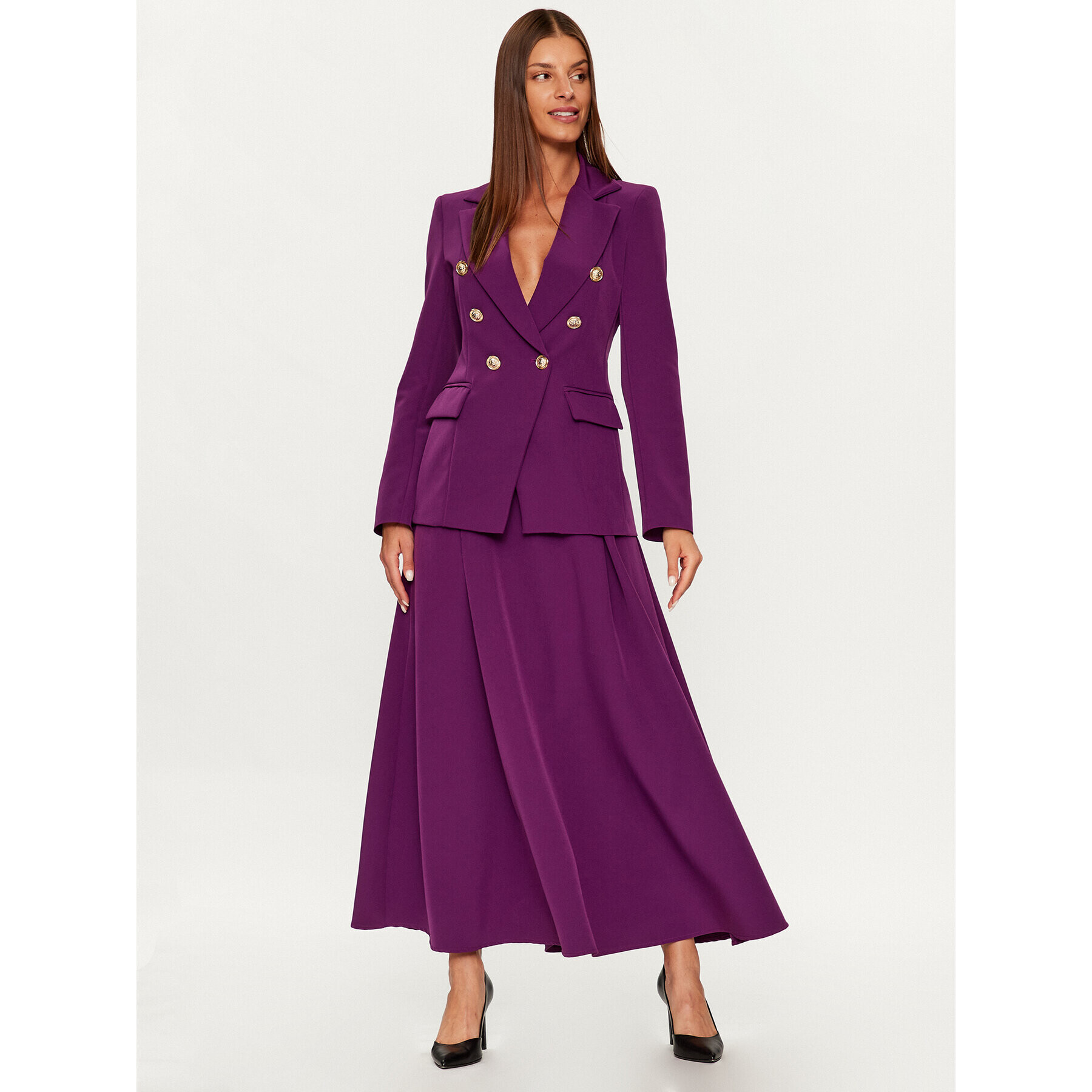 Maryley Макси пола 23IB702/41RA Виолетов Regular Fit - Pepit.bg