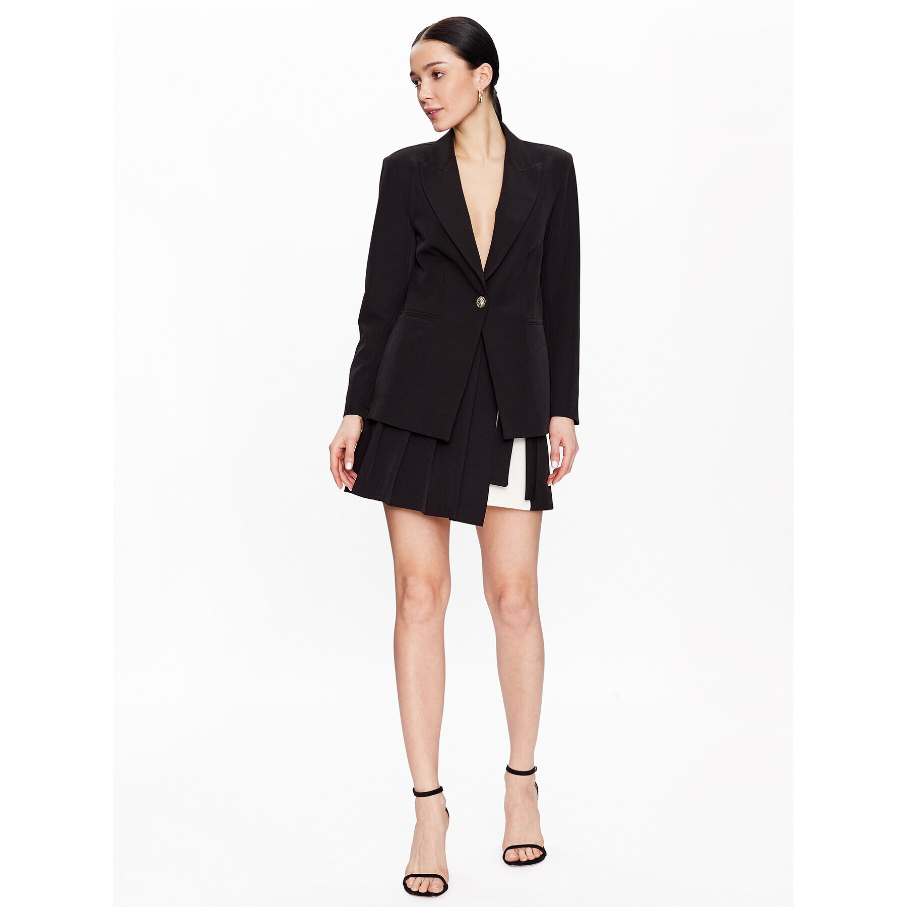 Maryley Мини пола 23EB705/43NE Черен Regular Fit - Pepit.bg
