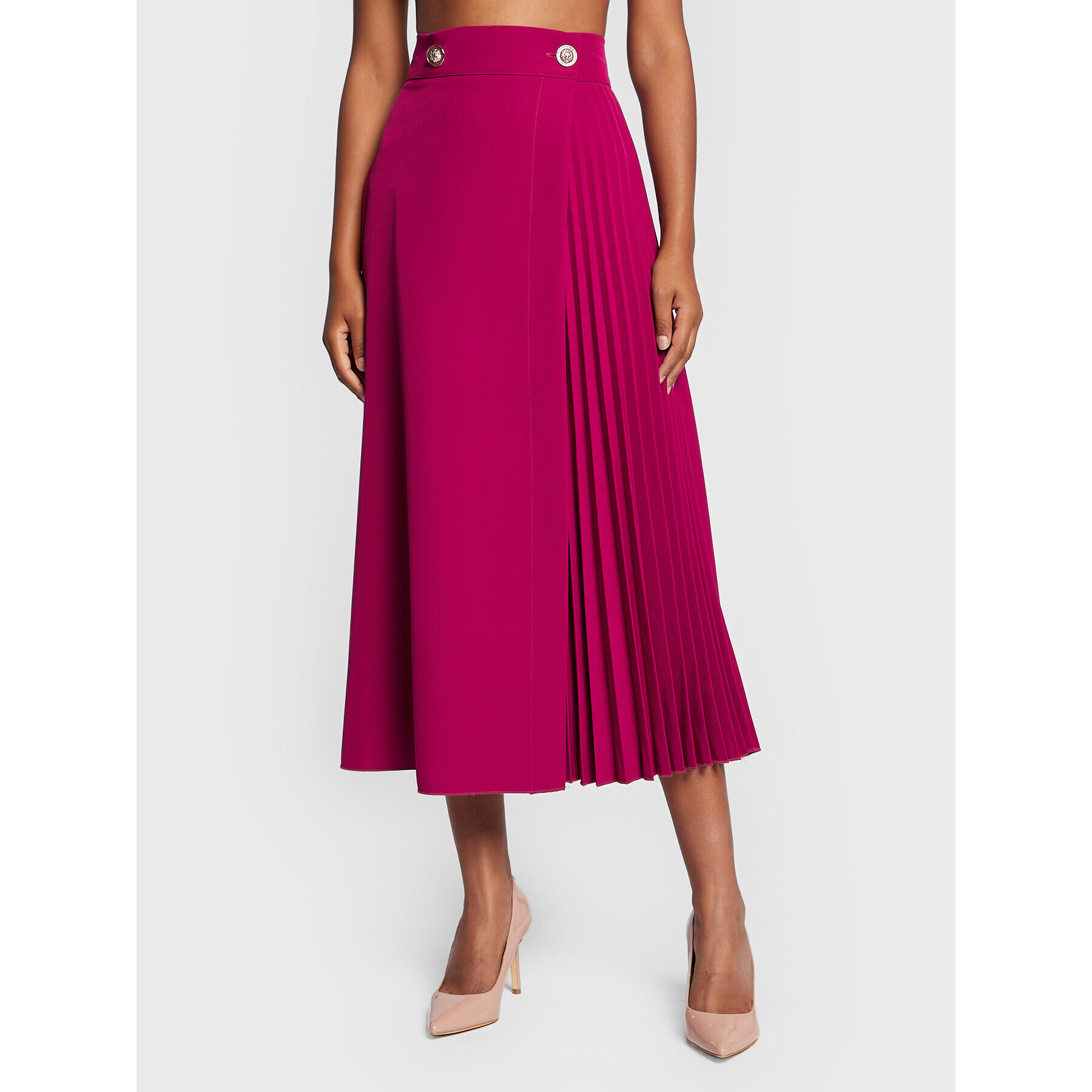 Maryley Пола тип трапец 22IB702/41CL Виолетов Regular Fit - Pepit.bg