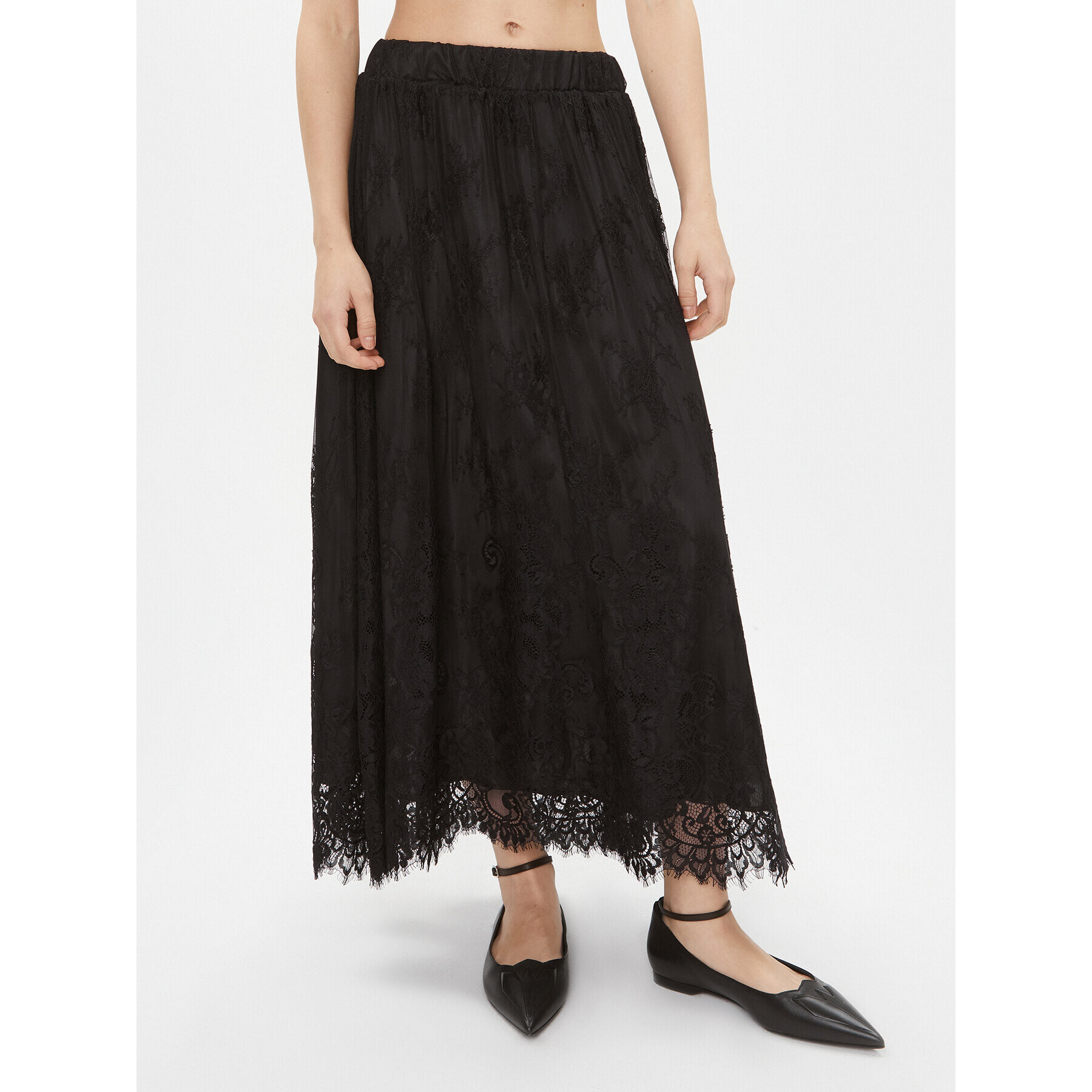 Maryley Пола тип трапец 23IB707/82NE Черен Regular Fit - Pepit.bg