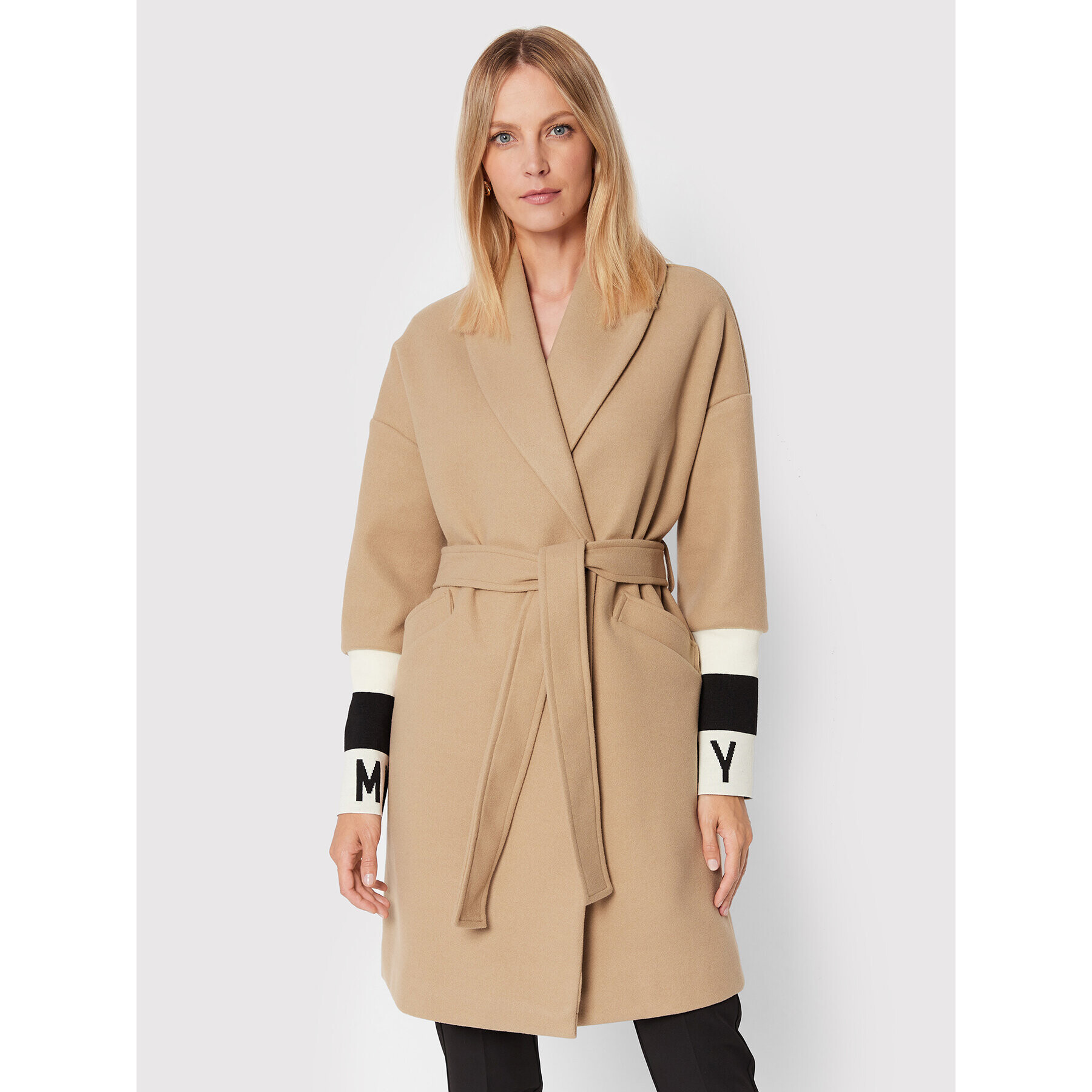 Maryley Преходно палто 22IB105 Кафяв Regular Fit - Pepit.bg