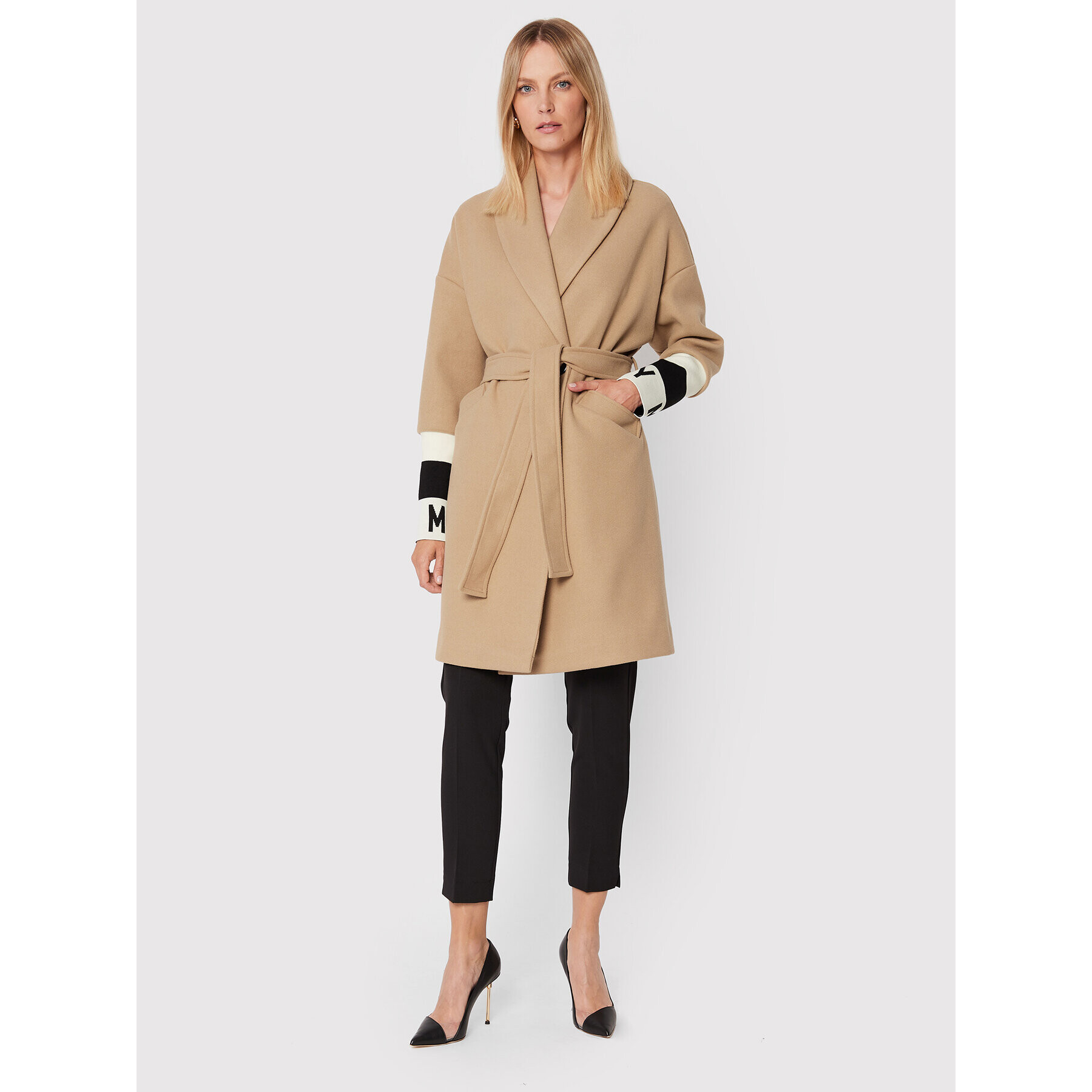Maryley Преходно палто 22IB105 Кафяв Regular Fit - Pepit.bg