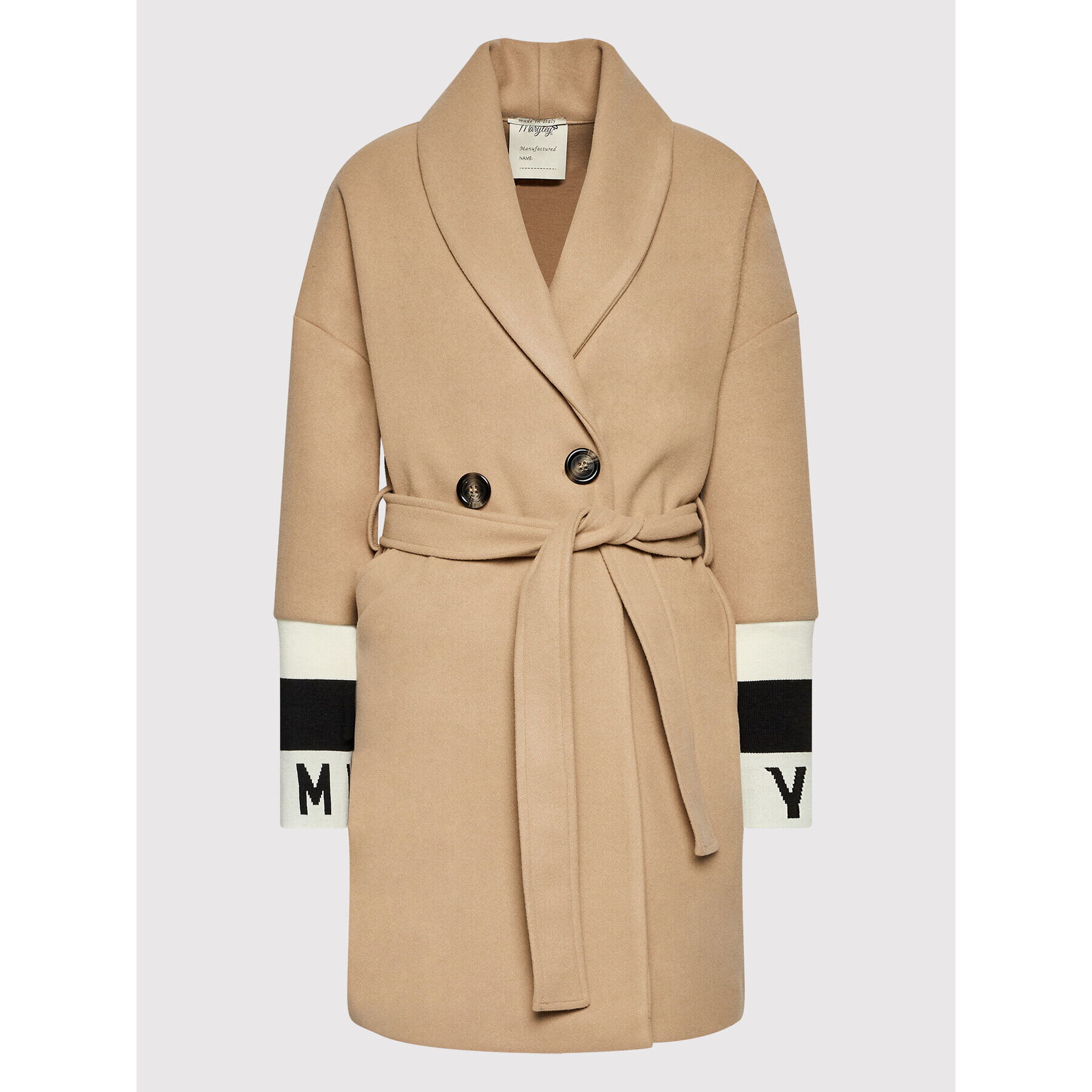 Maryley Преходно палто 22IB105 Кафяв Regular Fit - Pepit.bg