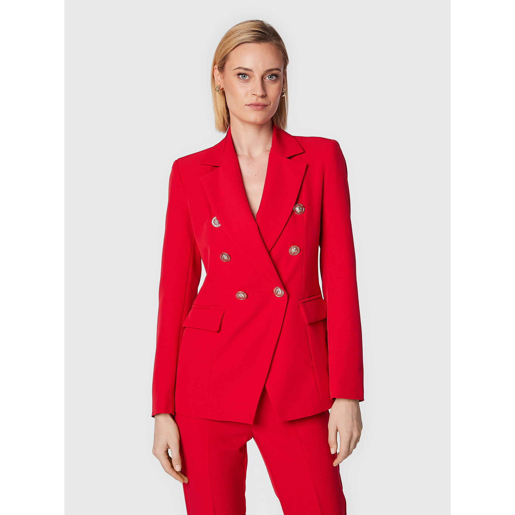 Maryley Сако 22IB139/41RO Червен Regular Fit - Pepit.bg