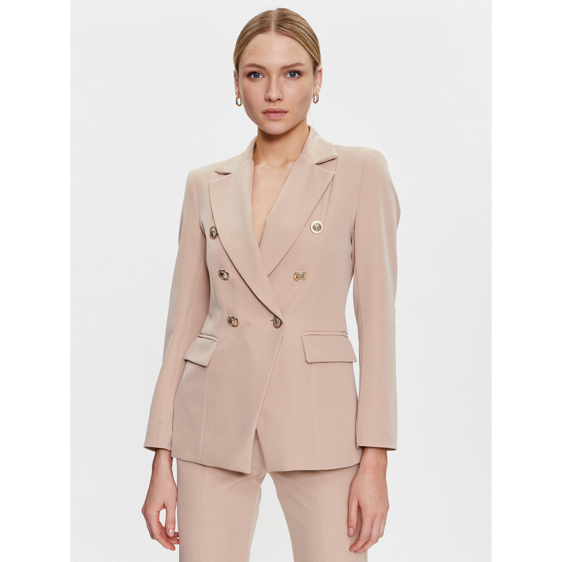 Maryley Сако 23EB139/M12/43PE Бежов Slim Fit - Pepit.bg