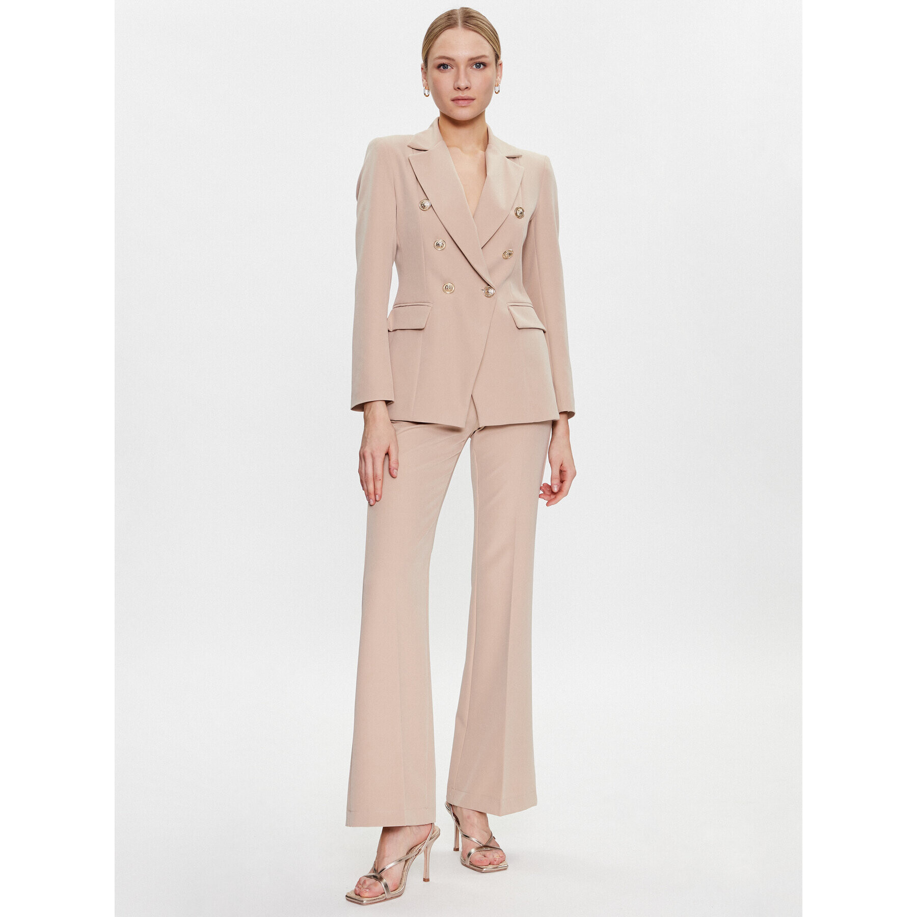 Maryley Сако 23EB139/M12/43PE Бежов Slim Fit - Pepit.bg