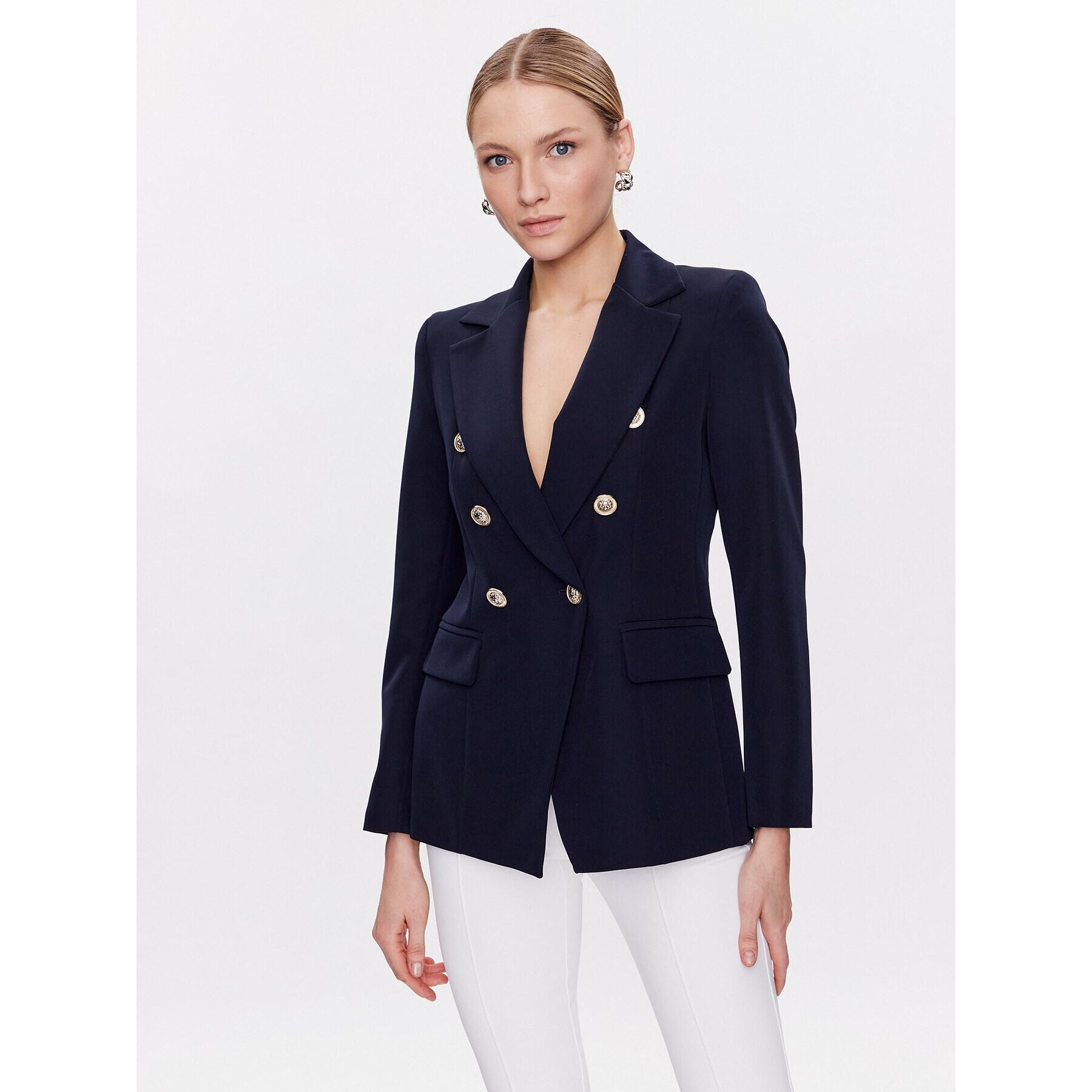 Maryley Сако 23EB139/M12 Тъмносин Regular Fit - Pepit.bg