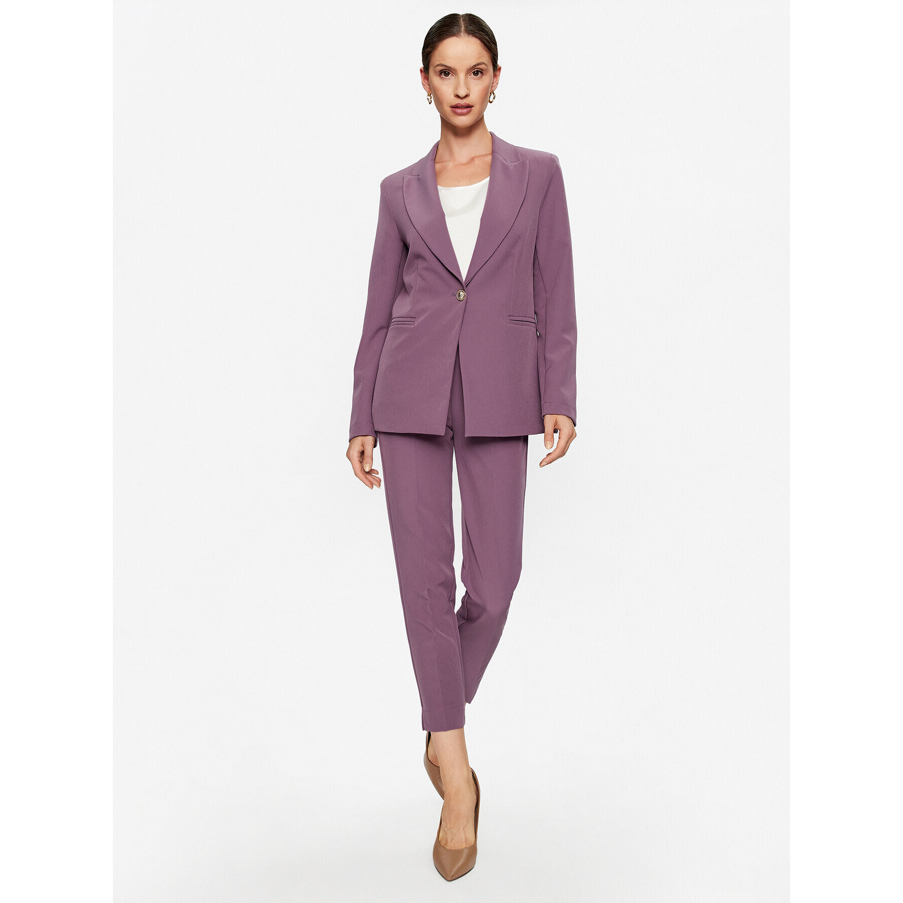 Maryley Сако 23IB187/41SK Виолетов Regular Fit - Pepit.bg