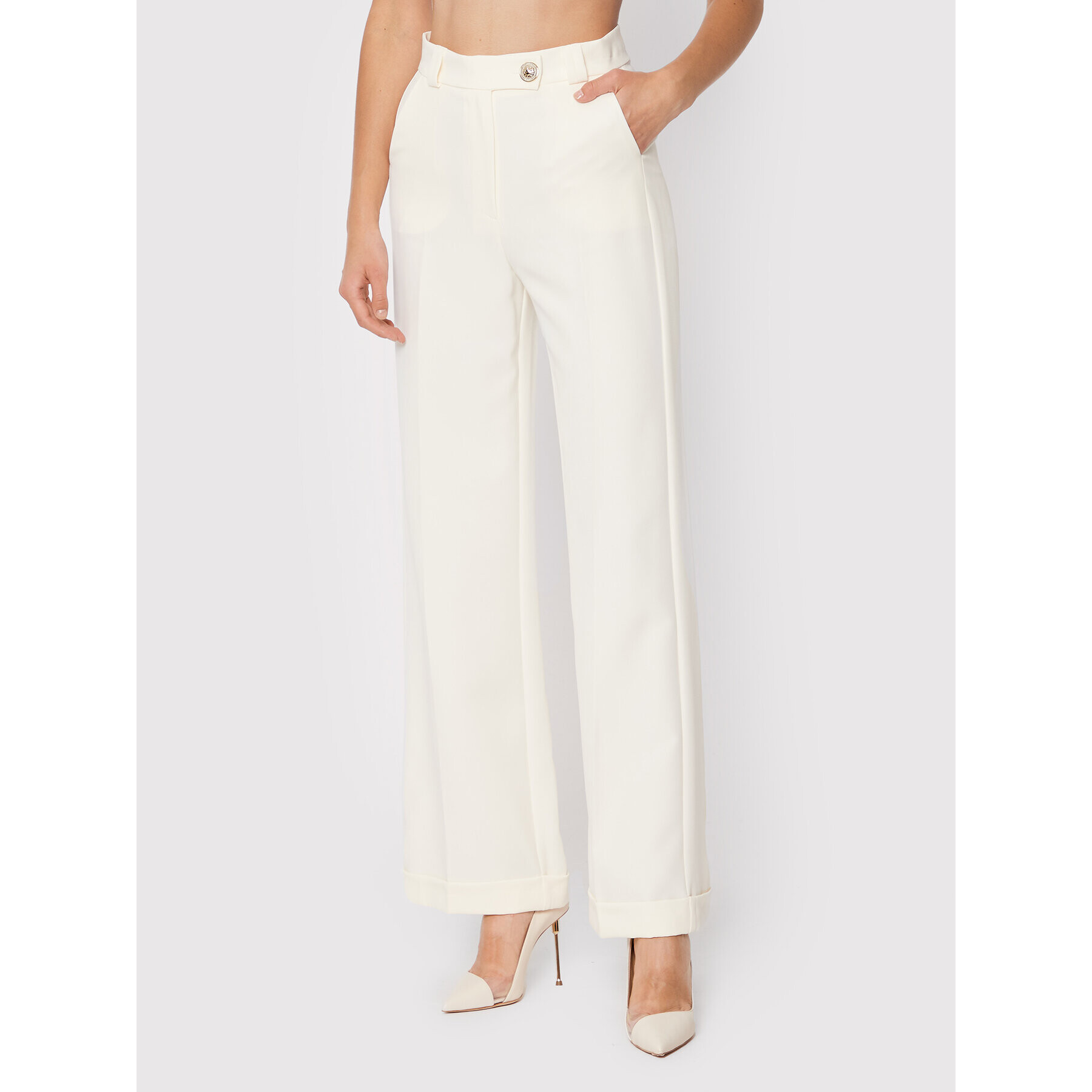 Maryley Текстилни панталони 22IB511/41PA Бежов Regular Fit - Pepit.bg