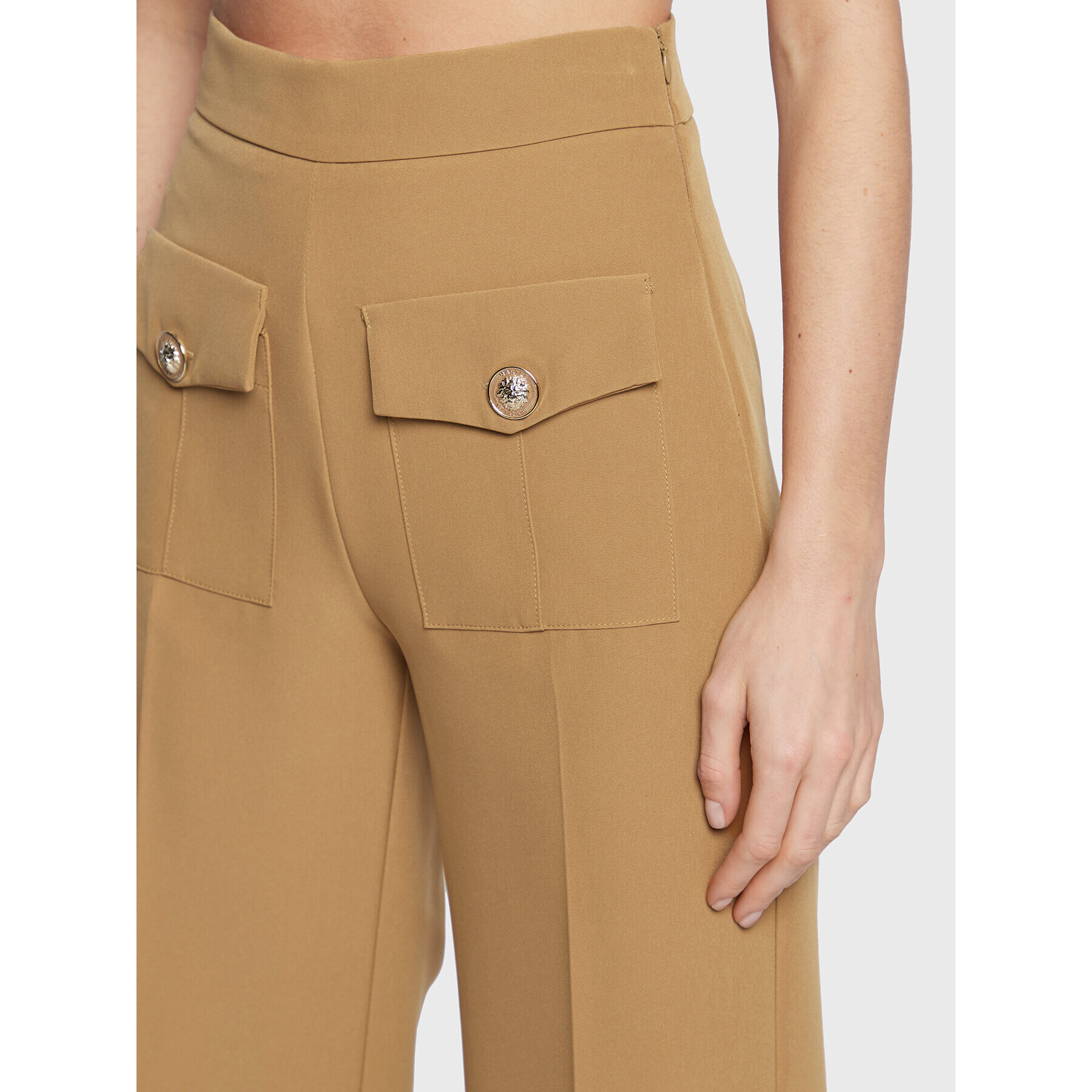 Maryley Текстилни панталони 22IB512/41CA Кафяв Regular Fit - Pepit.bg