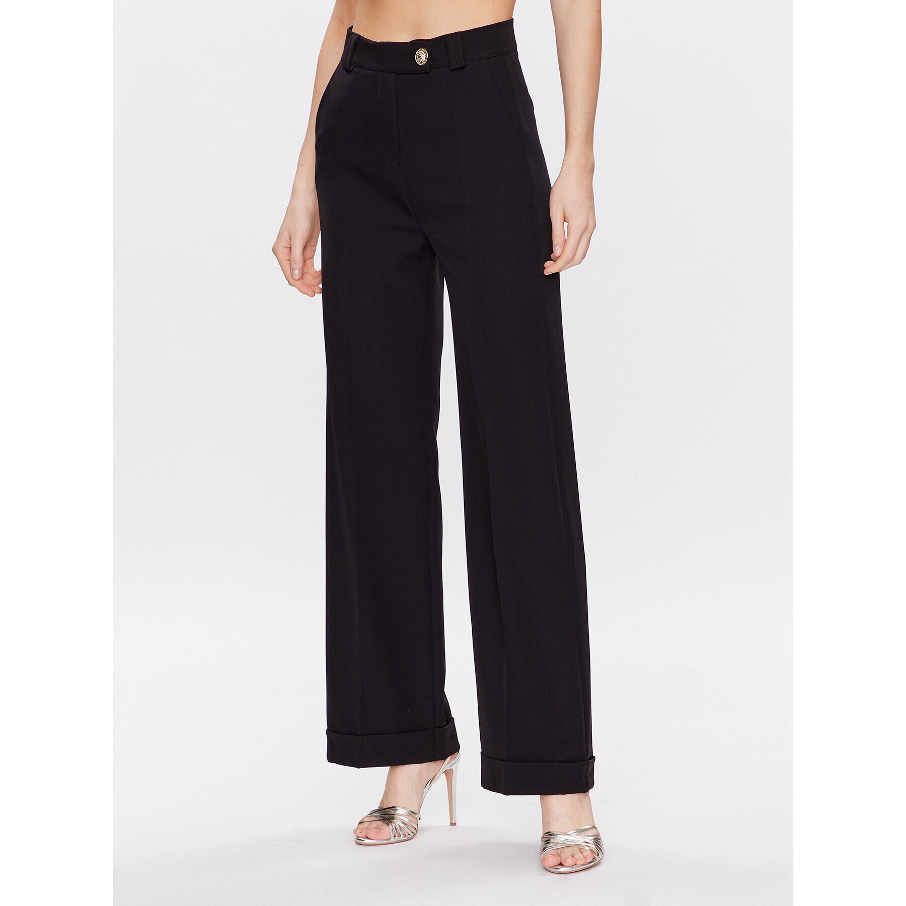 Maryley Текстилни панталони 23EB511/M12 Черен Regular Fit - Pepit.bg