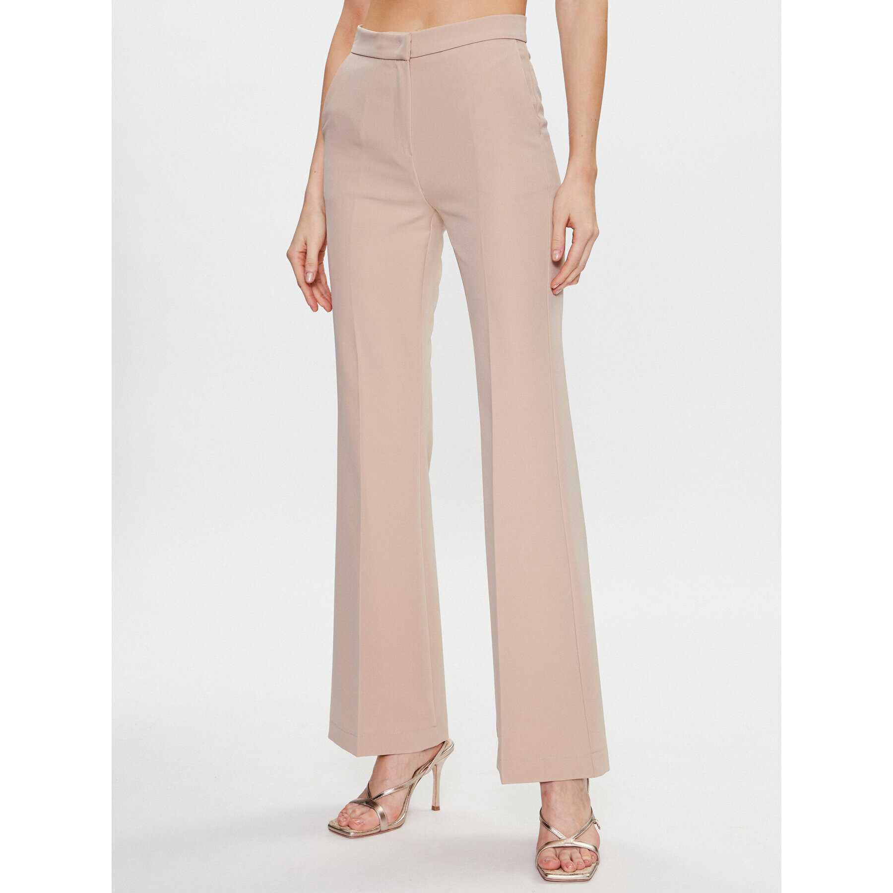 Maryley Текстилни панталони 23EB587/43PE Бежов Regular Fit - Pepit.bg