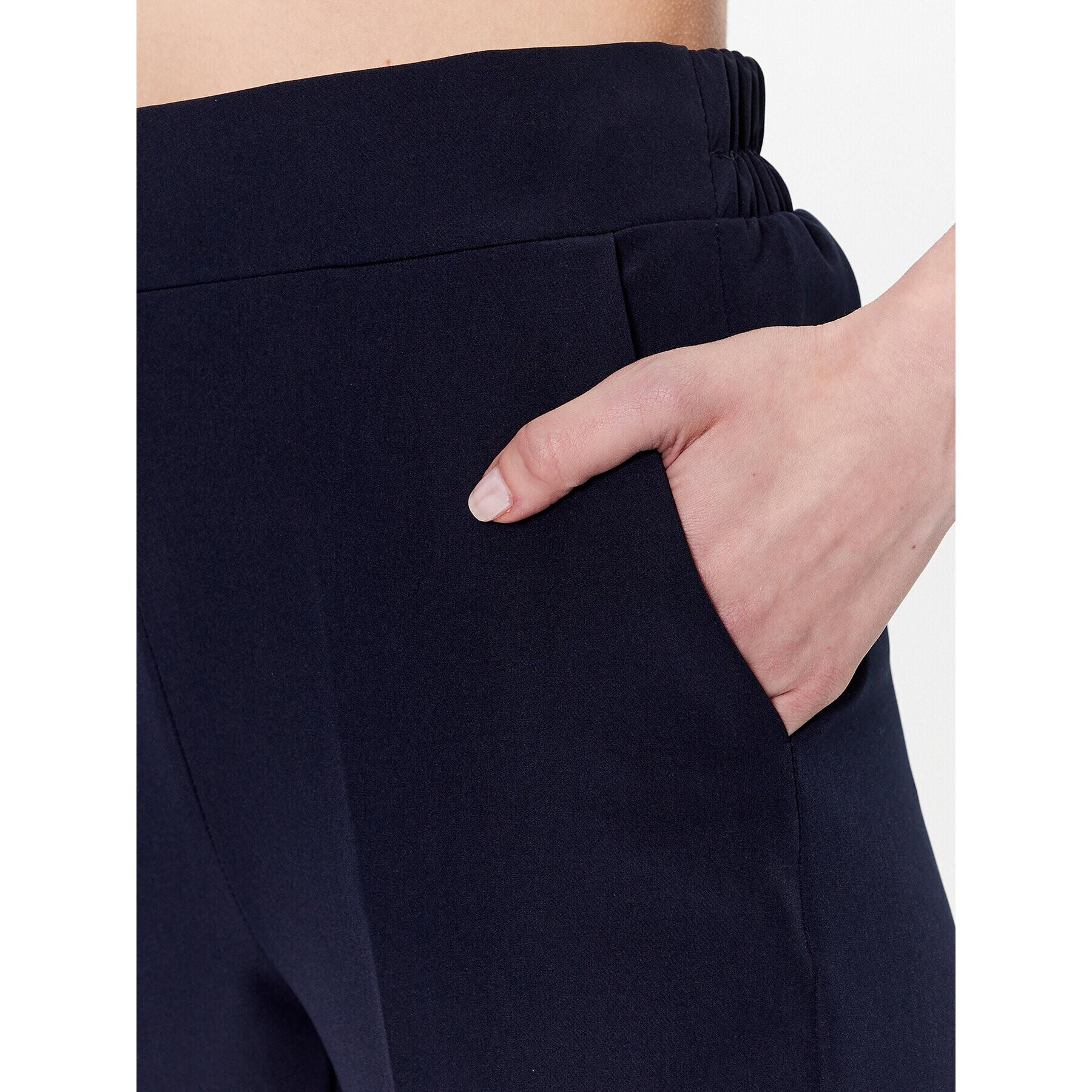Maryley Текстилни панталони 23EB616/43BL Тъмносин Regular Fit - Pepit.bg