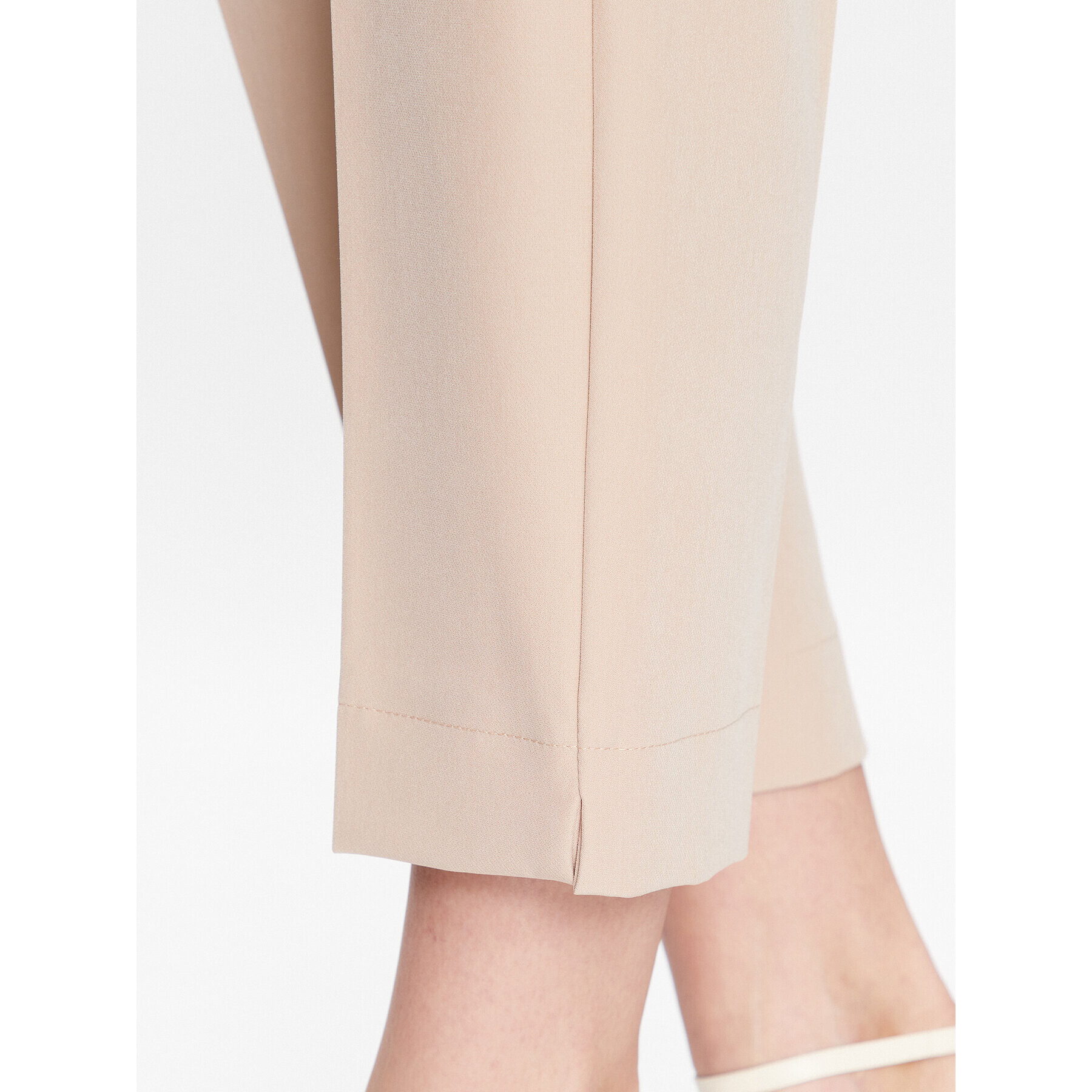 Maryley Текстилни панталони 23EB616/43PE Бежов Regular Fit - Pepit.bg