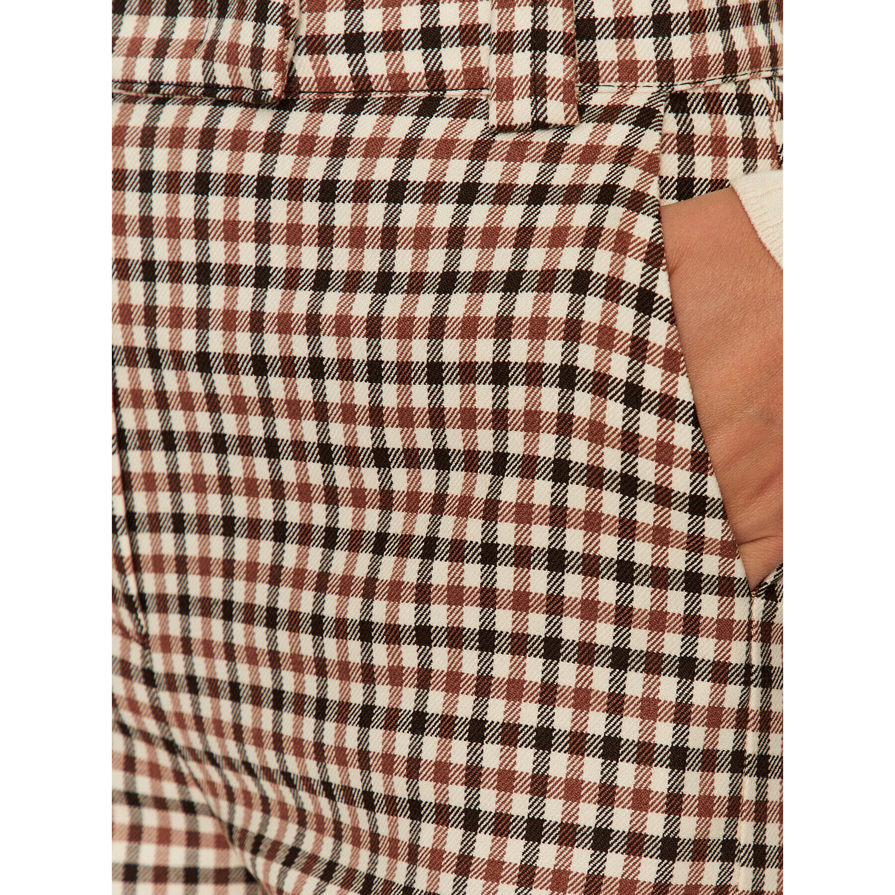 Maryley Текстилни панталони 23IB515/M07 Бежов Regular Fit - Pepit.bg