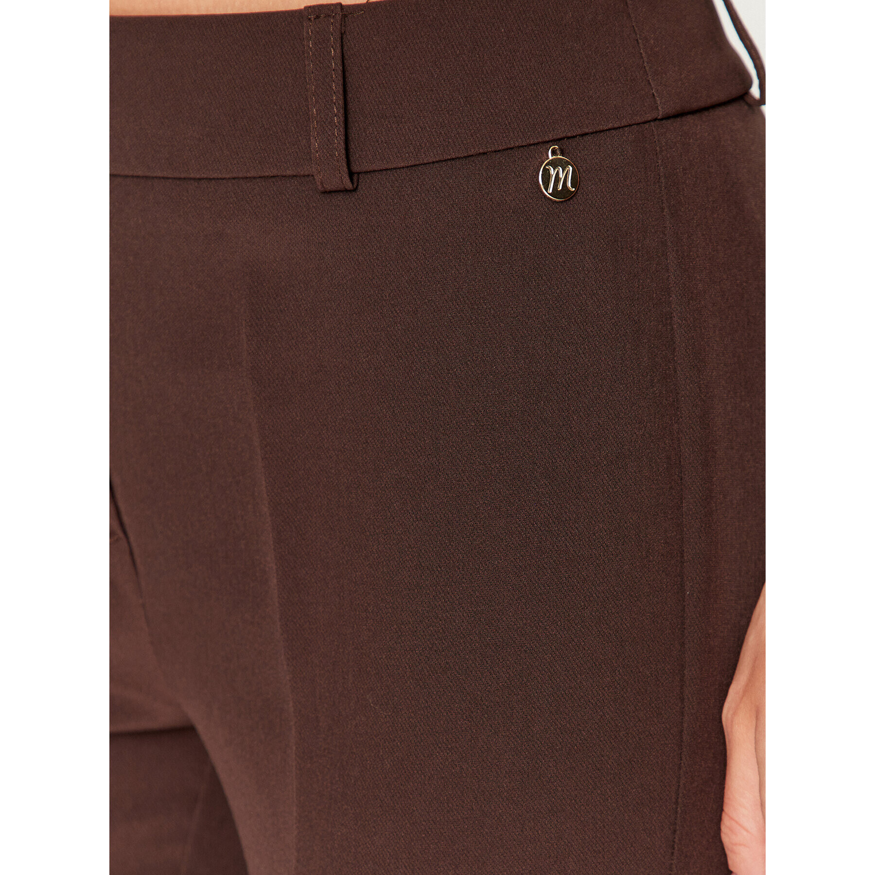 Maryley Текстилни панталони 23IB52Z/41CO Кафяв Regular Fit - Pepit.bg