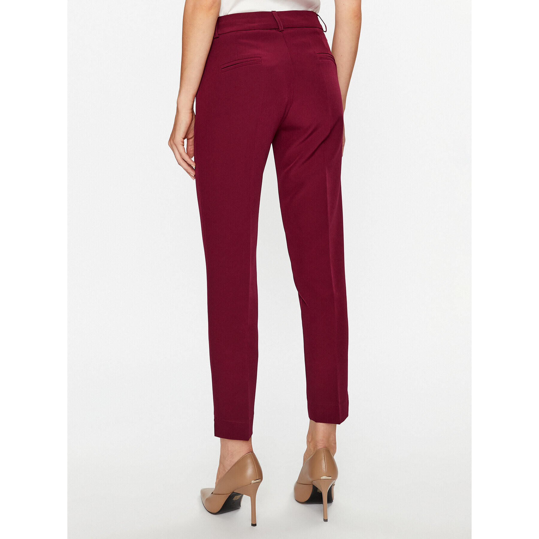 Maryley Текстилни панталони 23IB52Z/41GI Бордо Regular Fit - Pepit.bg