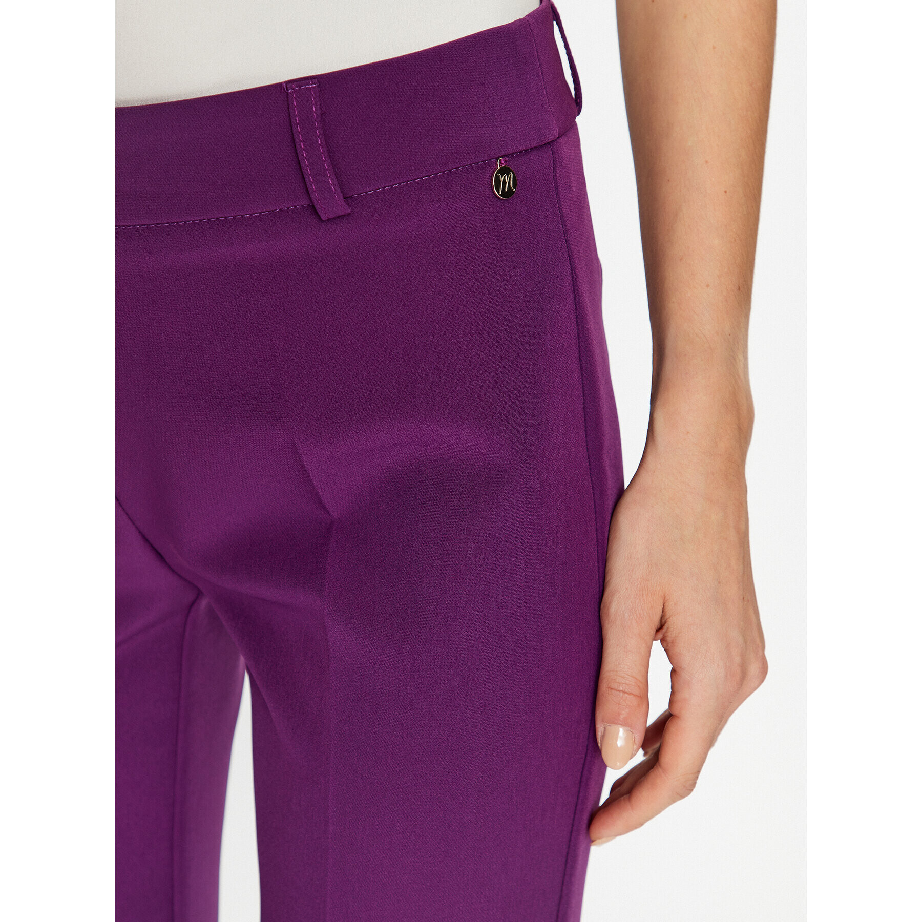 Maryley Текстилни панталони 23IB52Z/41RA Виолетов Regular Fit - Pepit.bg