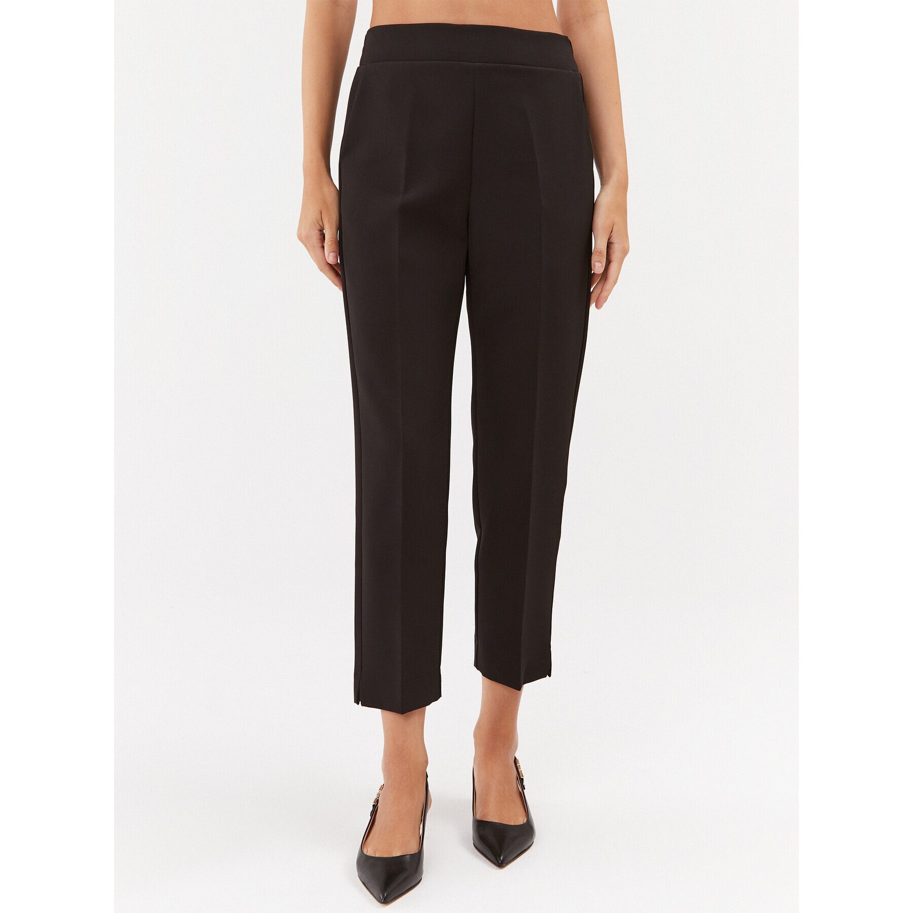 Maryley Текстилни панталони 23IB616/41BK Черен Regular Fit - Pepit.bg