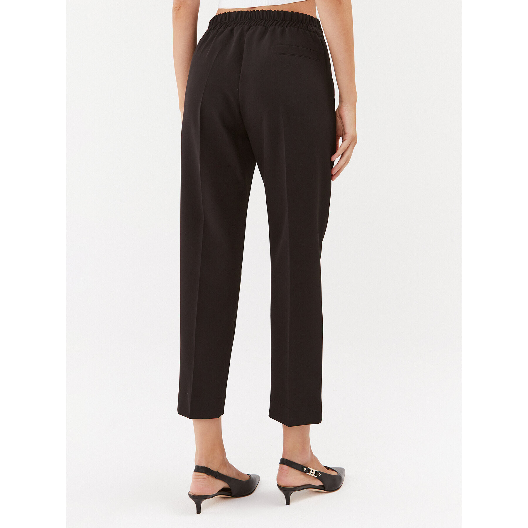 Maryley Текстилни панталони 23IB616/41BK Черен Regular Fit - Pepit.bg