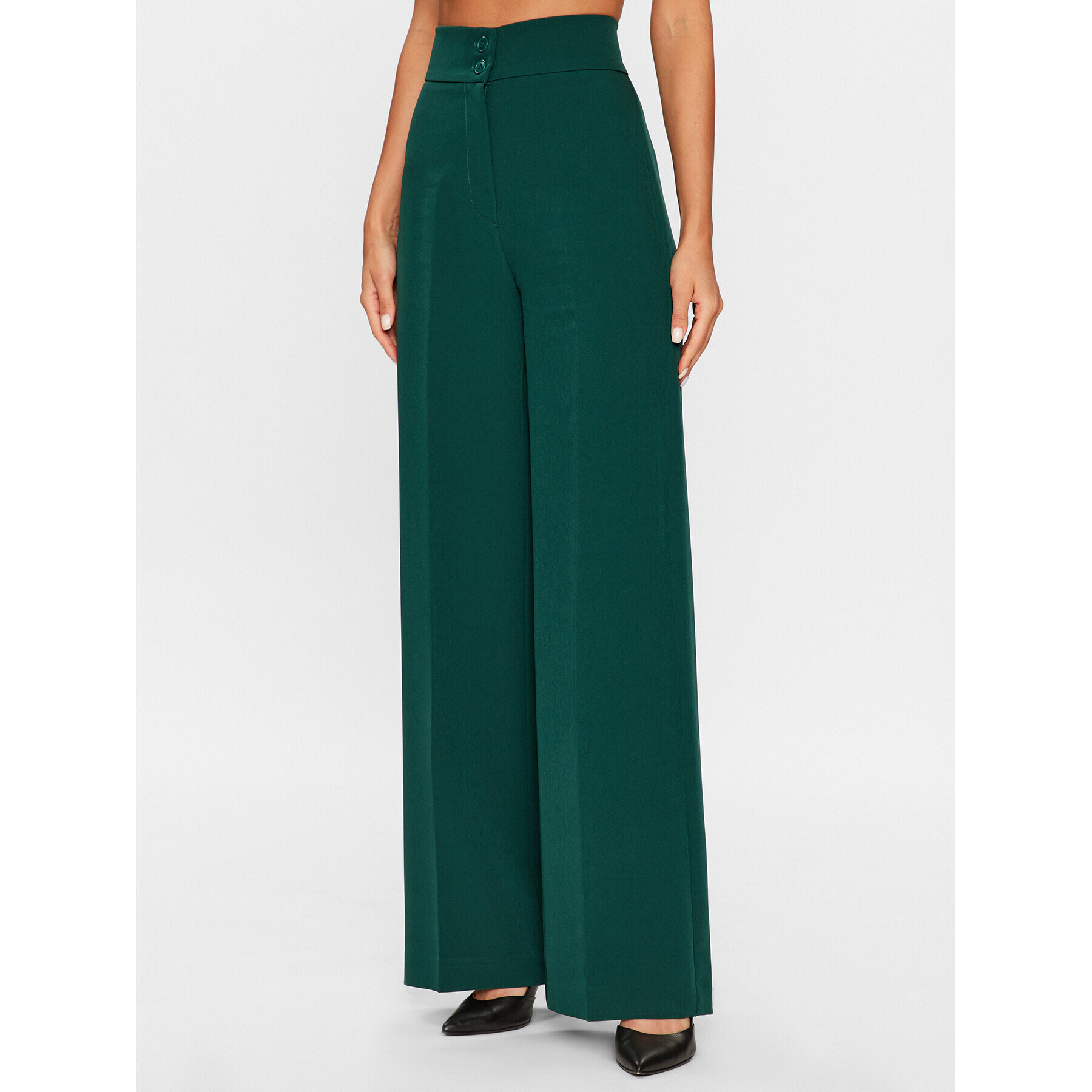 Maryley Текстилни панталони 23IB680/41BO Зелен Regular Fit - Pepit.bg