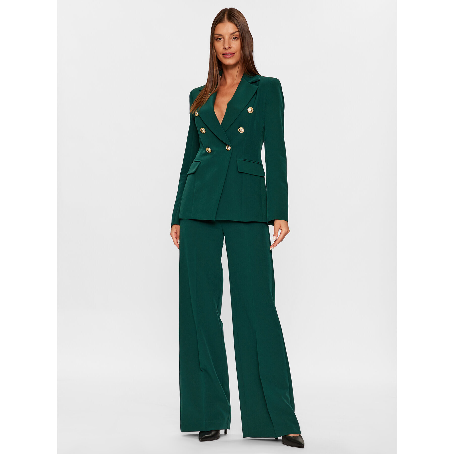Maryley Текстилни панталони 23IB680/41BO Зелен Regular Fit - Pepit.bg