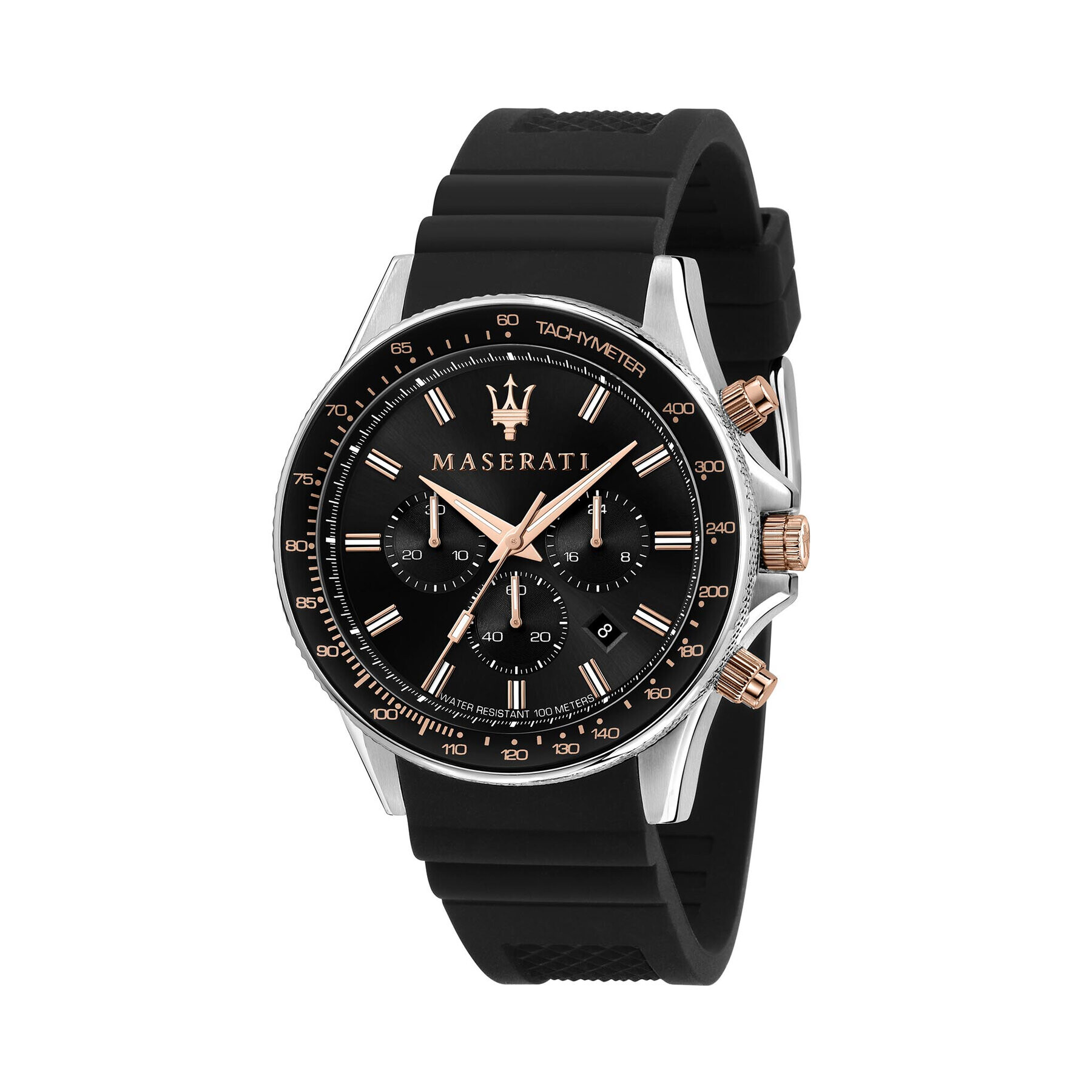 Maserati Часовник Sfida R8871640002 Черен - Pepit.bg