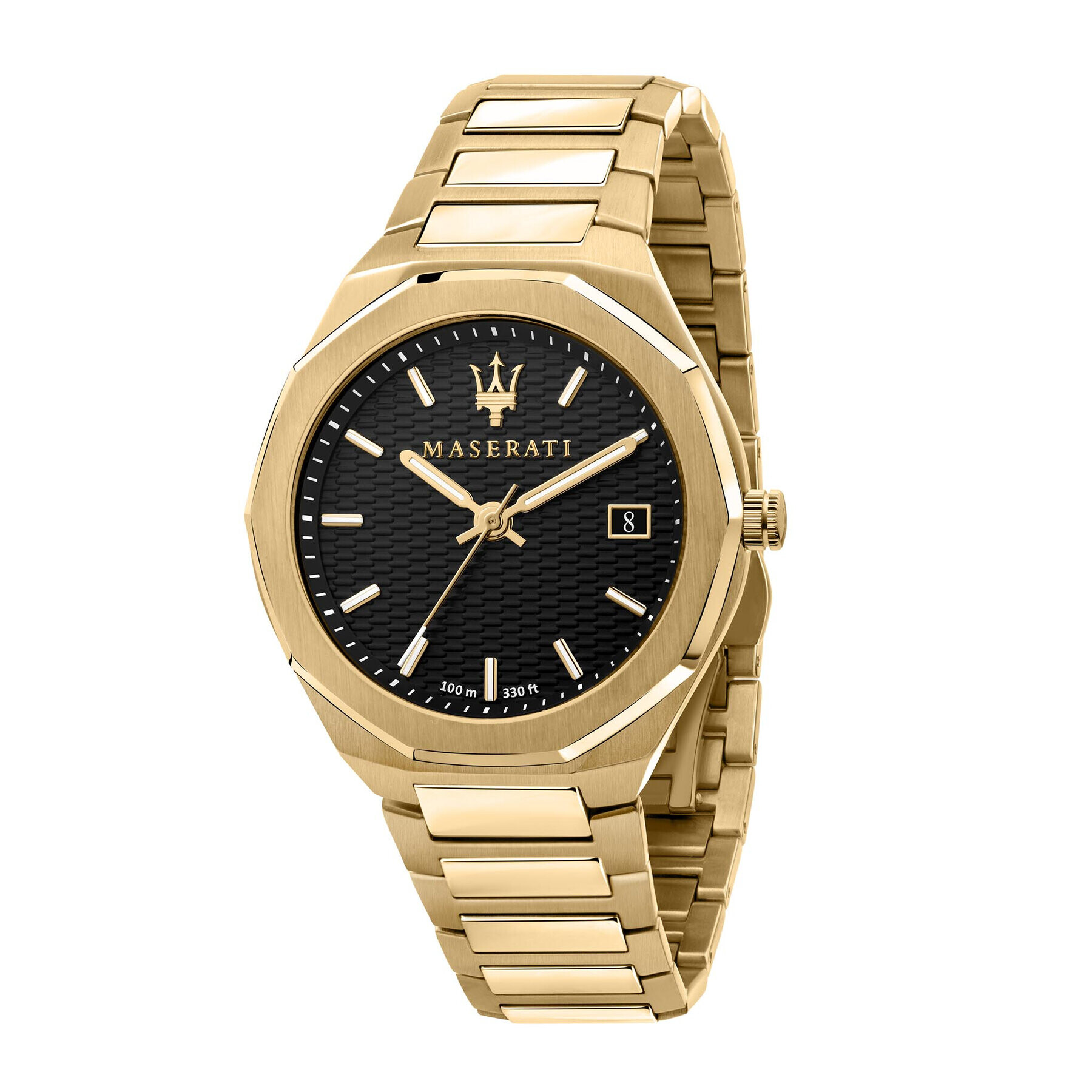 Maserati Часовник Stile R8853142004 Златист - Pepit.bg