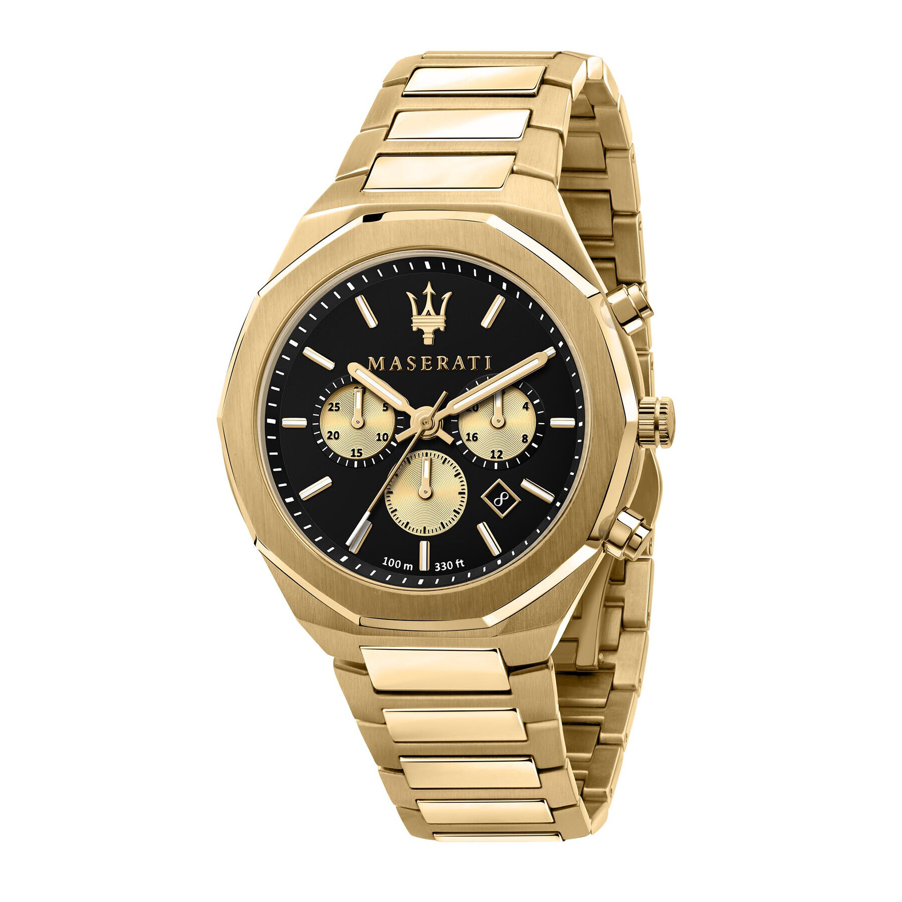Maserati Часовник Stile R8873642001 Златист - Pepit.bg