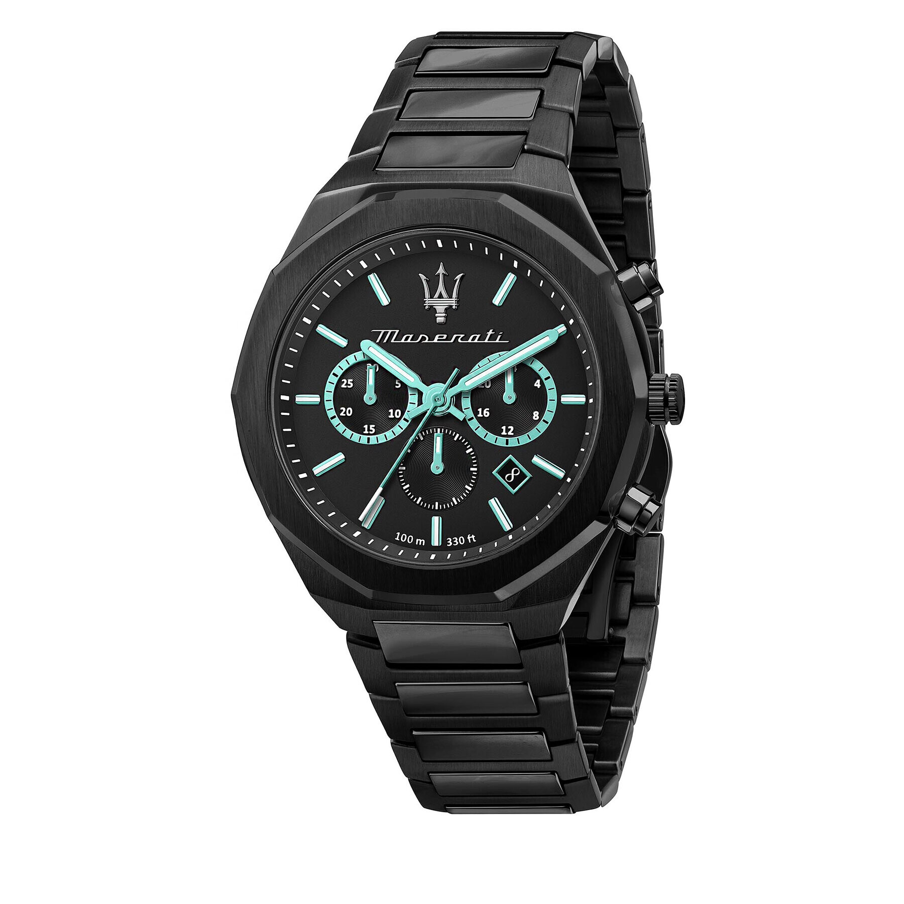 Maserati Часовник Stile R8873644001 Черен - Pepit.bg