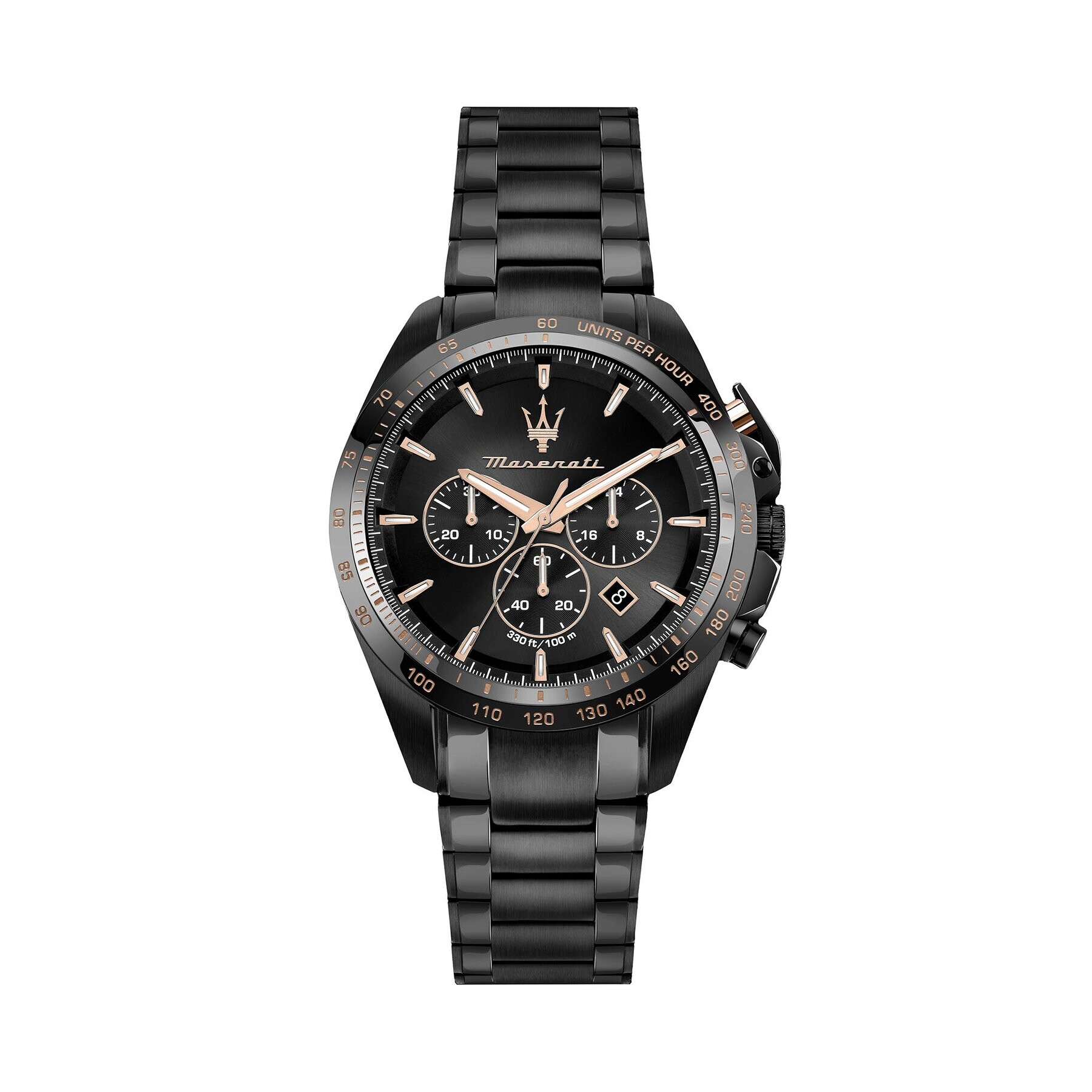 Maserati Часовник Traguardo R8873612050 Черен - Pepit.bg