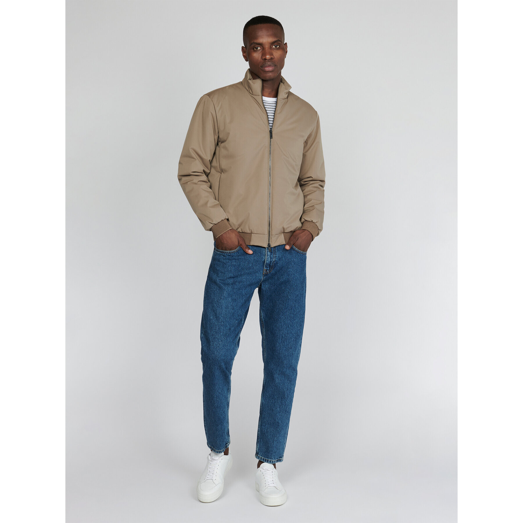 Matinique Яке бомбър 30206721 Кафяв Regular Fit - Pepit.bg