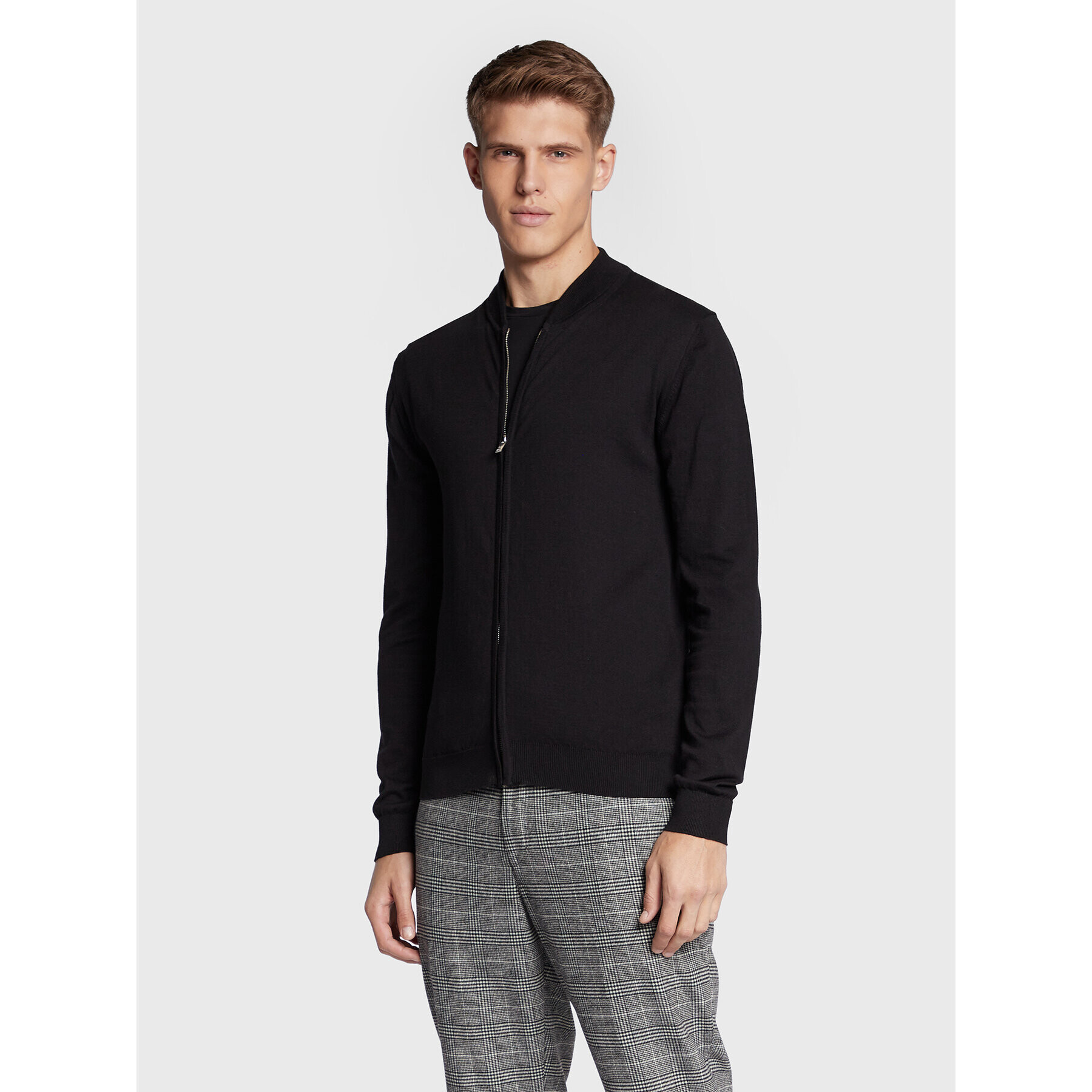 Matinique Кардиган Benny 30206346 Черен Regular Fit - Pepit.bg