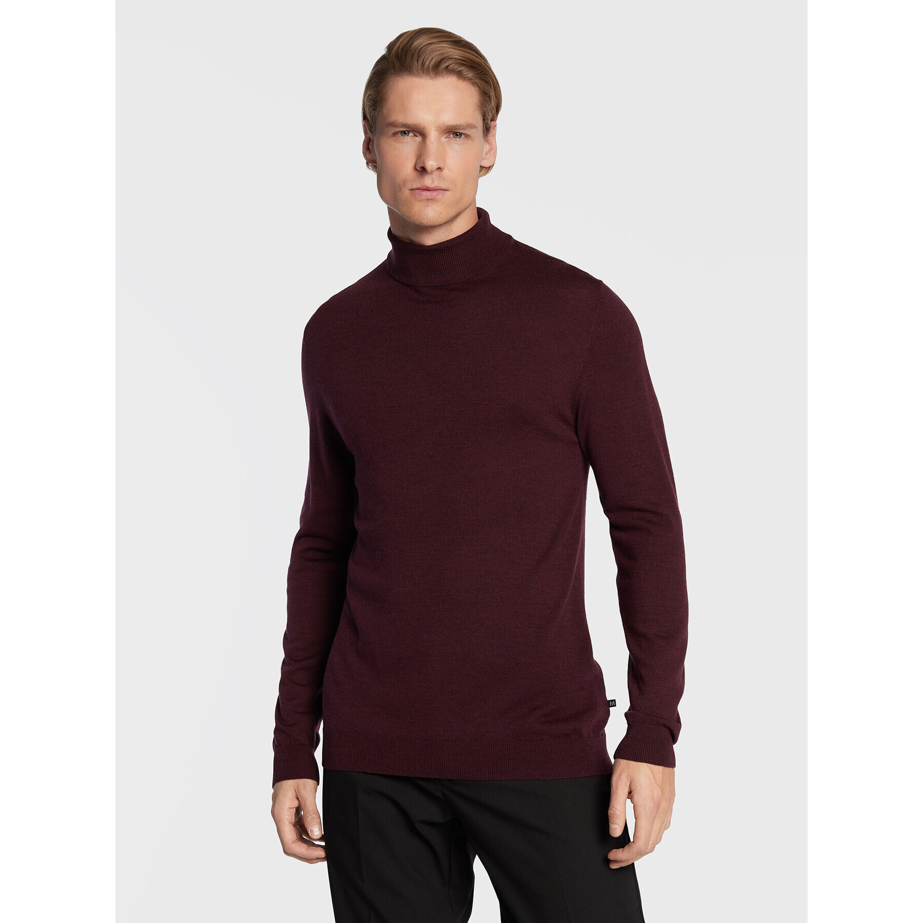 Matinique Поло Parcusman 30204905 Бордо Regular Fit - Pepit.bg
