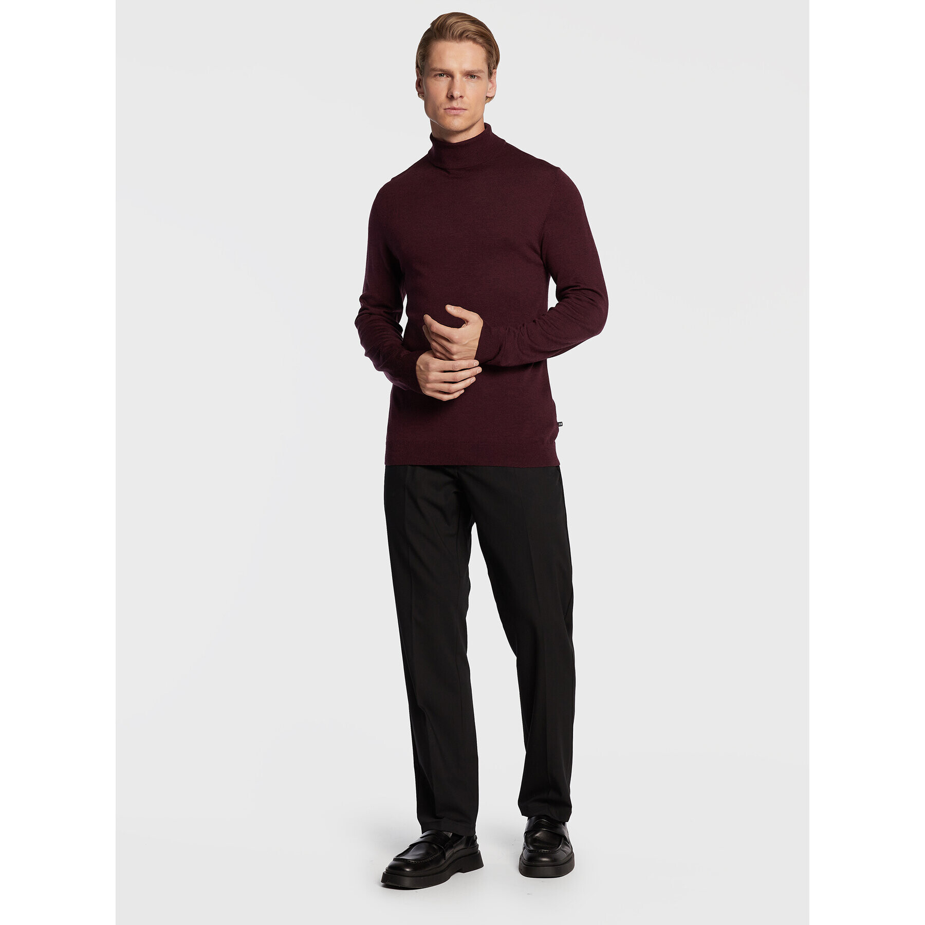 Matinique Поло Parcusman 30204905 Бордо Regular Fit - Pepit.bg