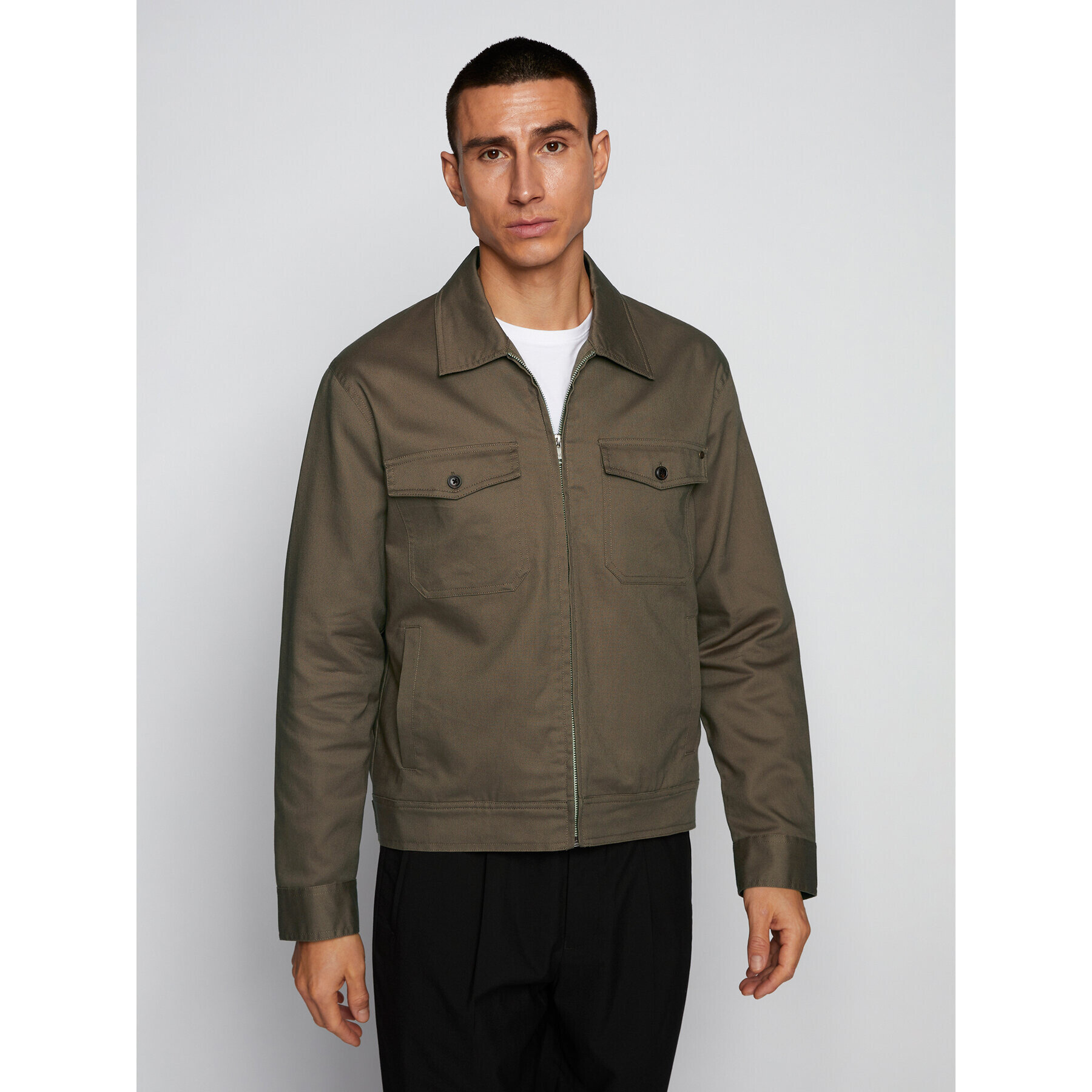 Matinique Преходно яке 30206545 Кафяв Regular Fit - Pepit.bg
