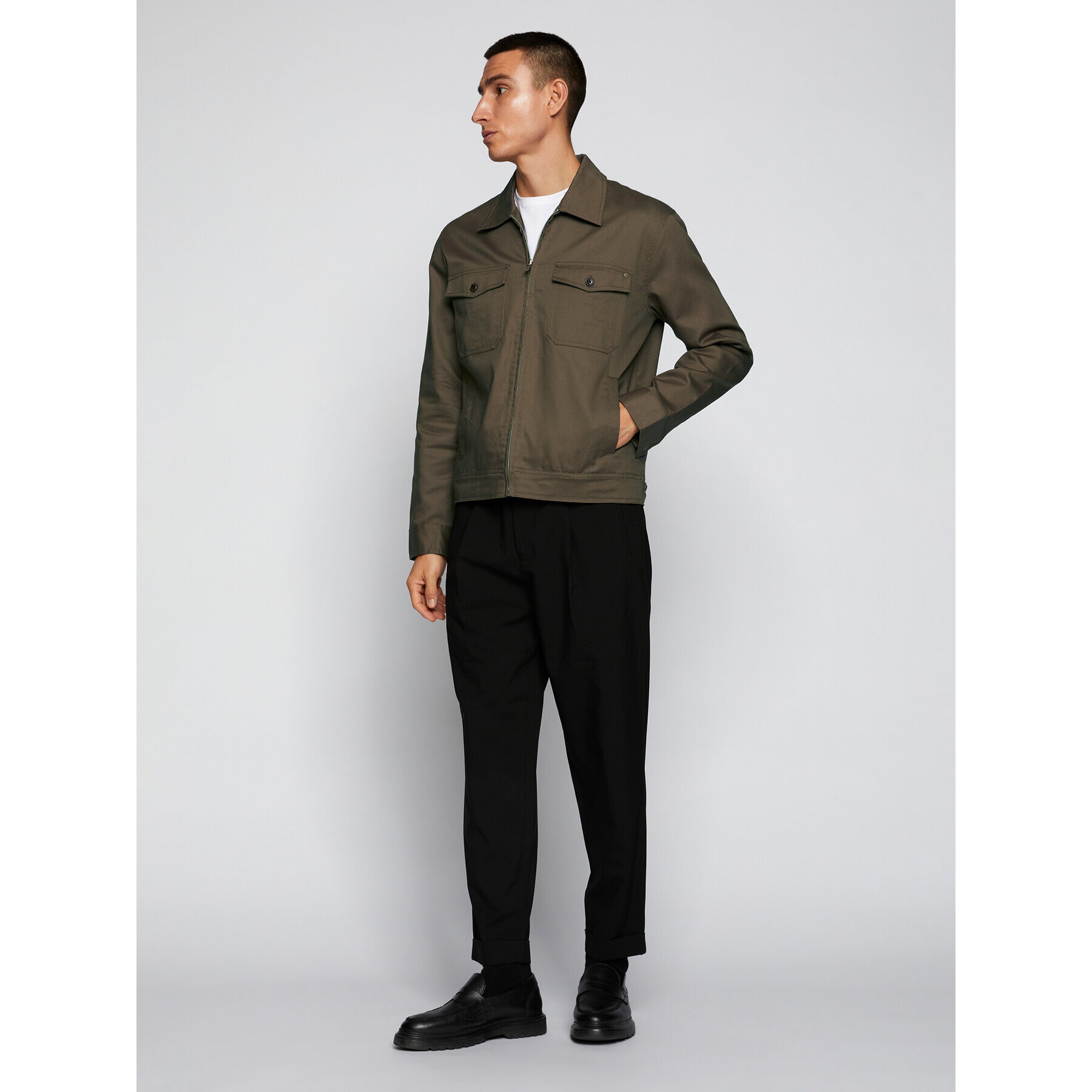 Matinique Преходно яке 30206545 Кафяв Regular Fit - Pepit.bg