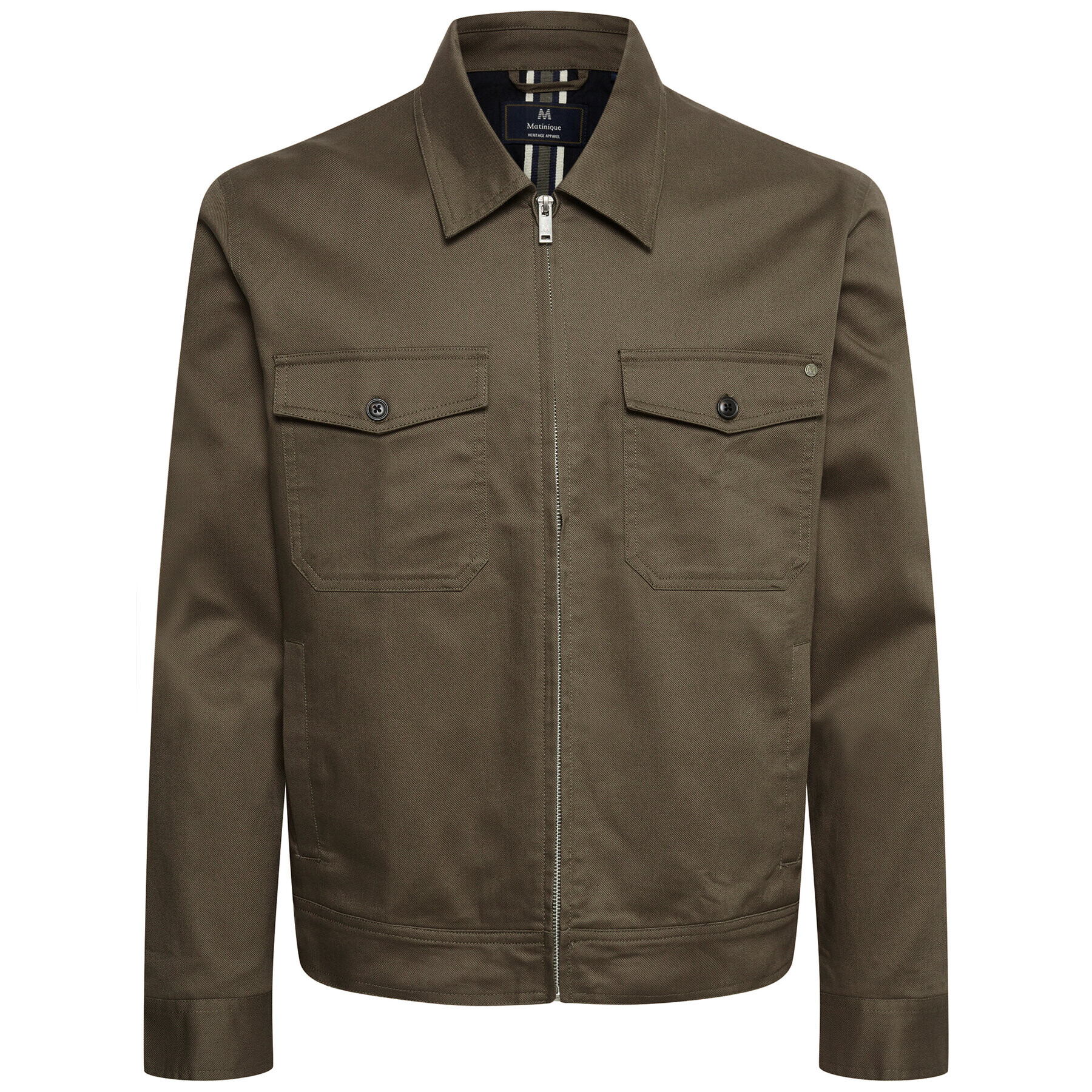 Matinique Преходно яке 30206545 Кафяв Regular Fit - Pepit.bg
