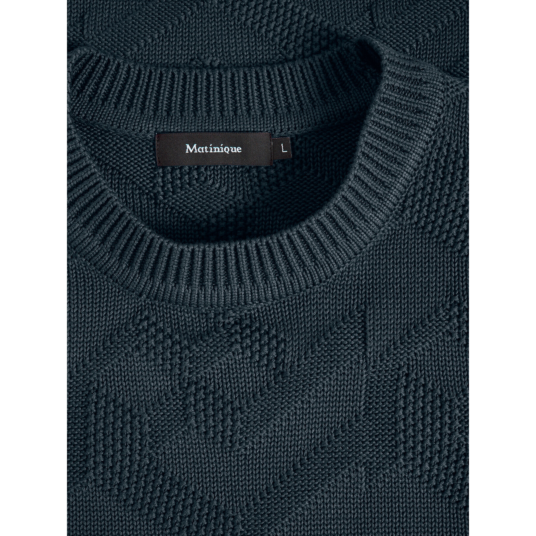 Matinique Пуловер 30206829 Тъмносин Regular Fit - Pepit.bg
