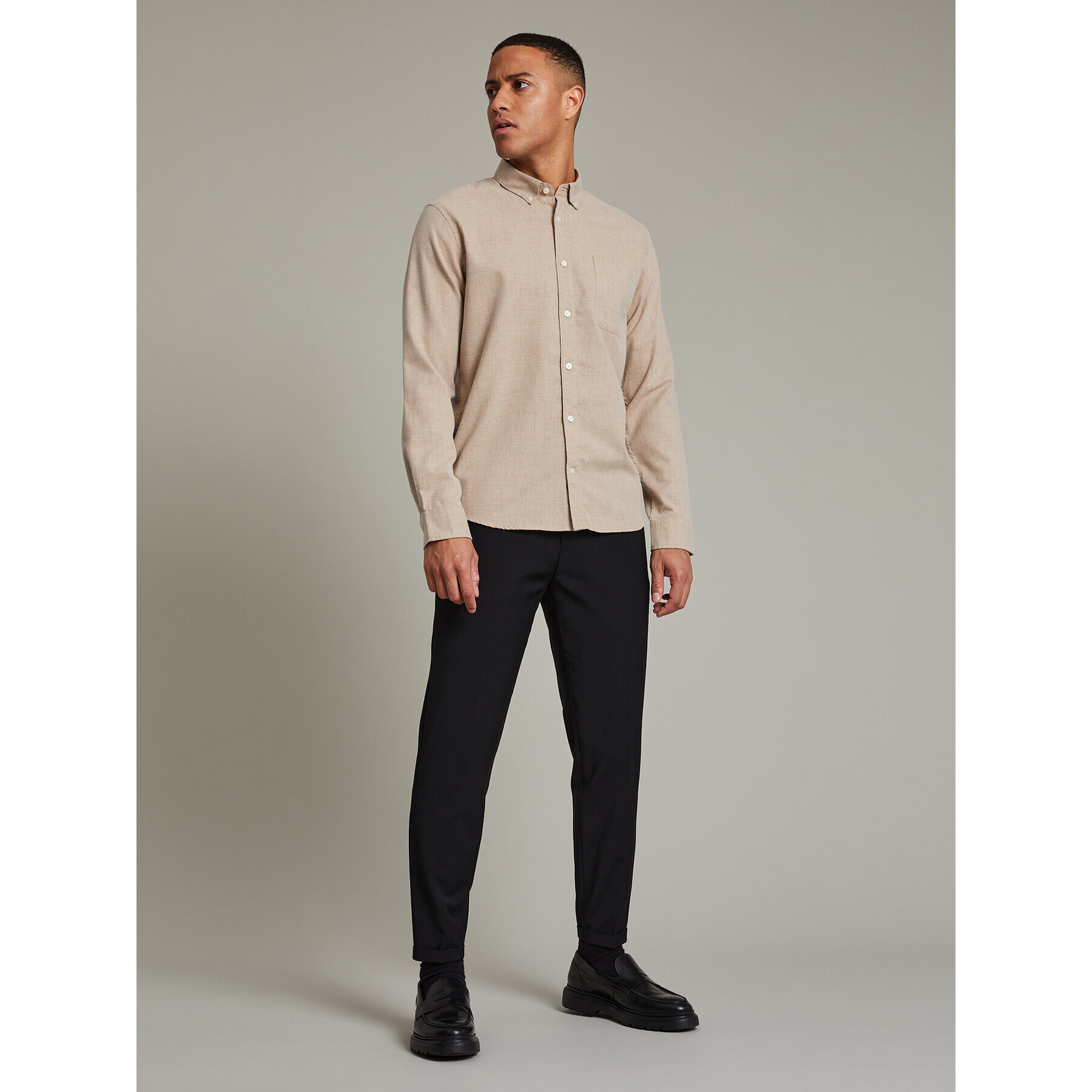 Matinique Риза Trostol 30205626 Бежов Regular Fit - Pepit.bg